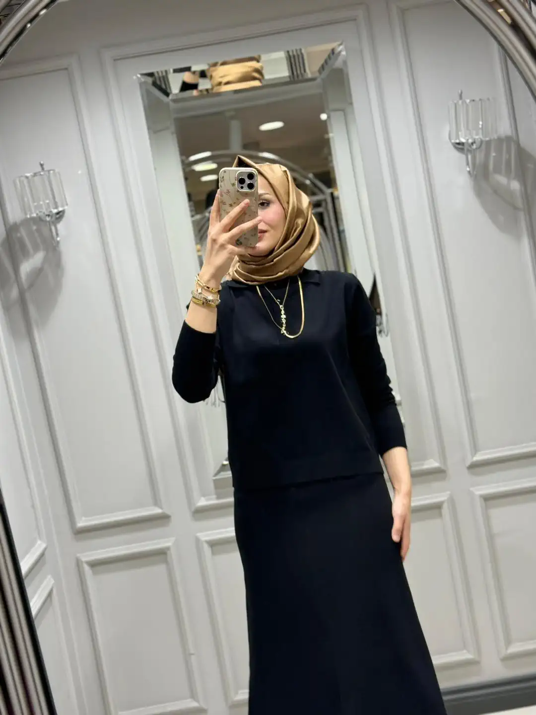 CLOSHE TRİKO BLUZ ETEK