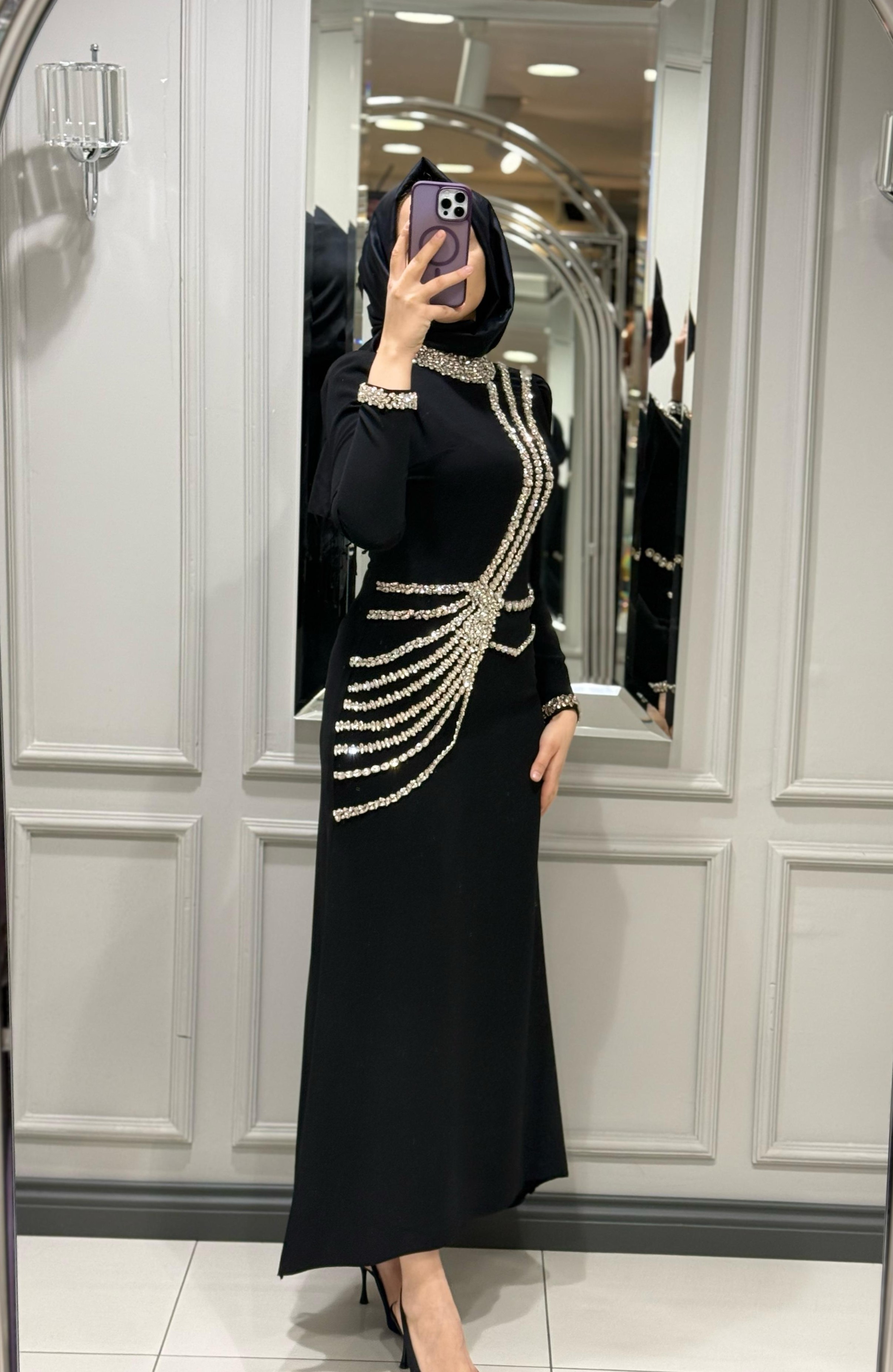 FERİHA ESLEM ABİYE - SIYAH
