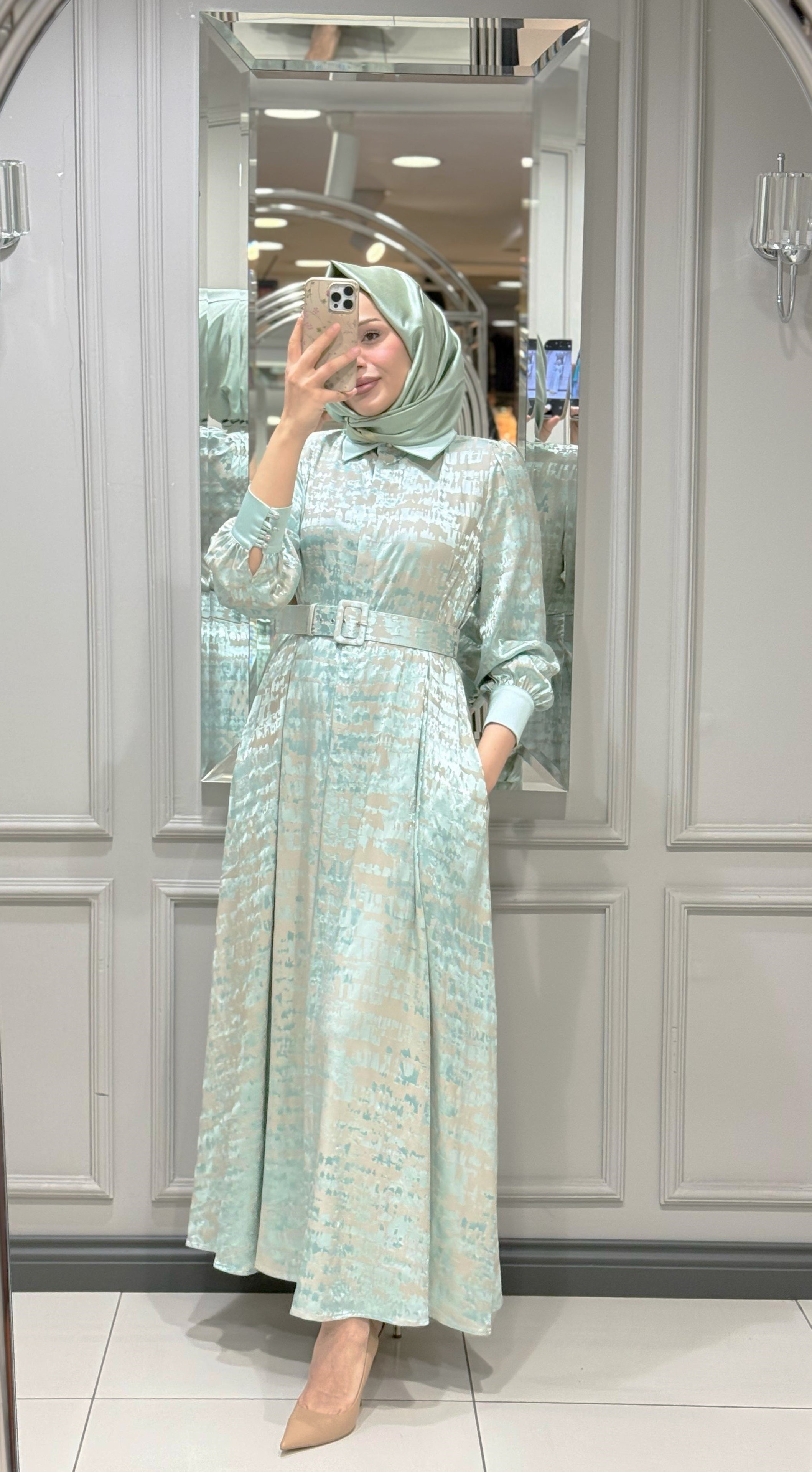 SENNA JADEITE ELBİSE - MINT