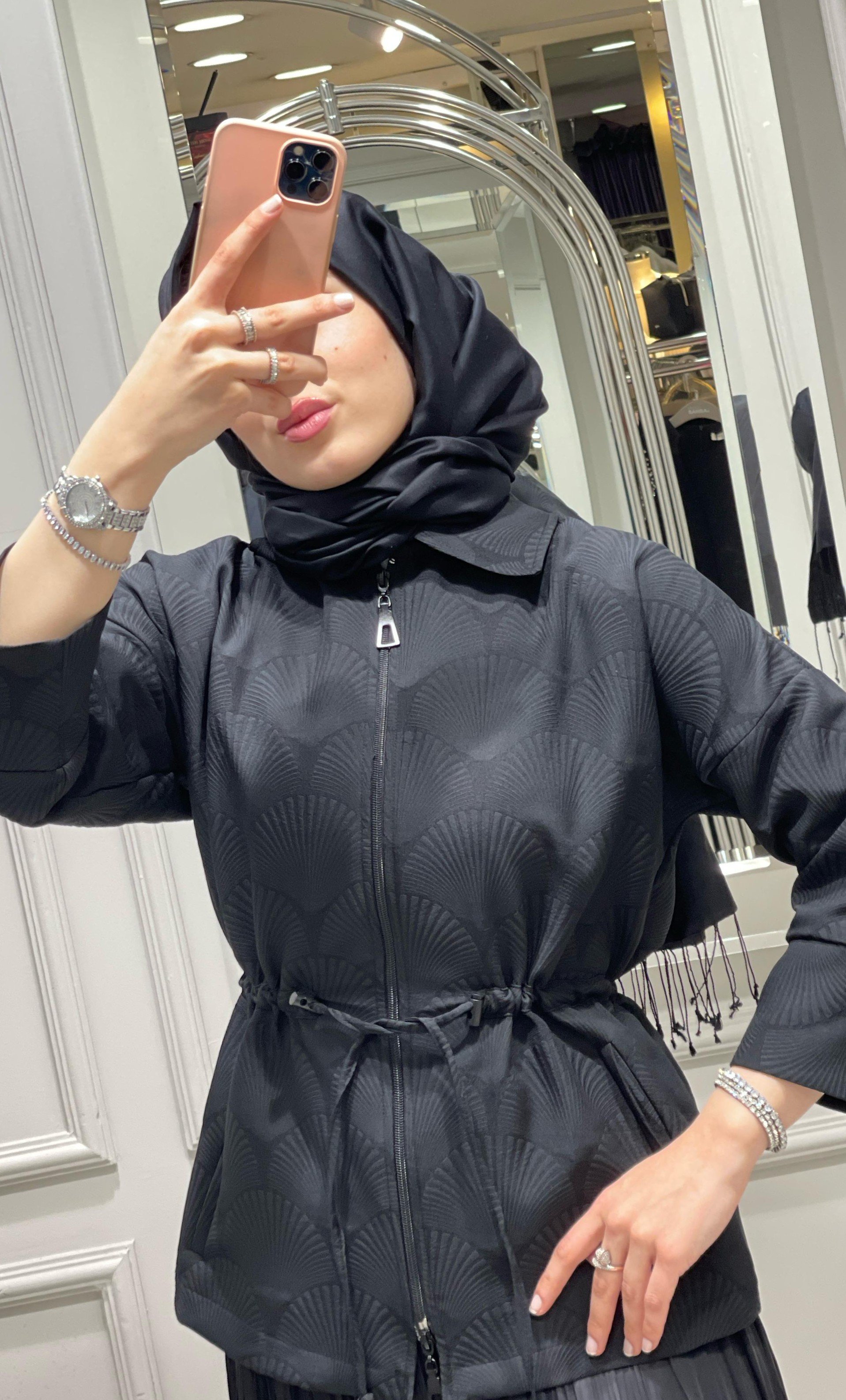 ON FASHION YARIM KOL CEKET
