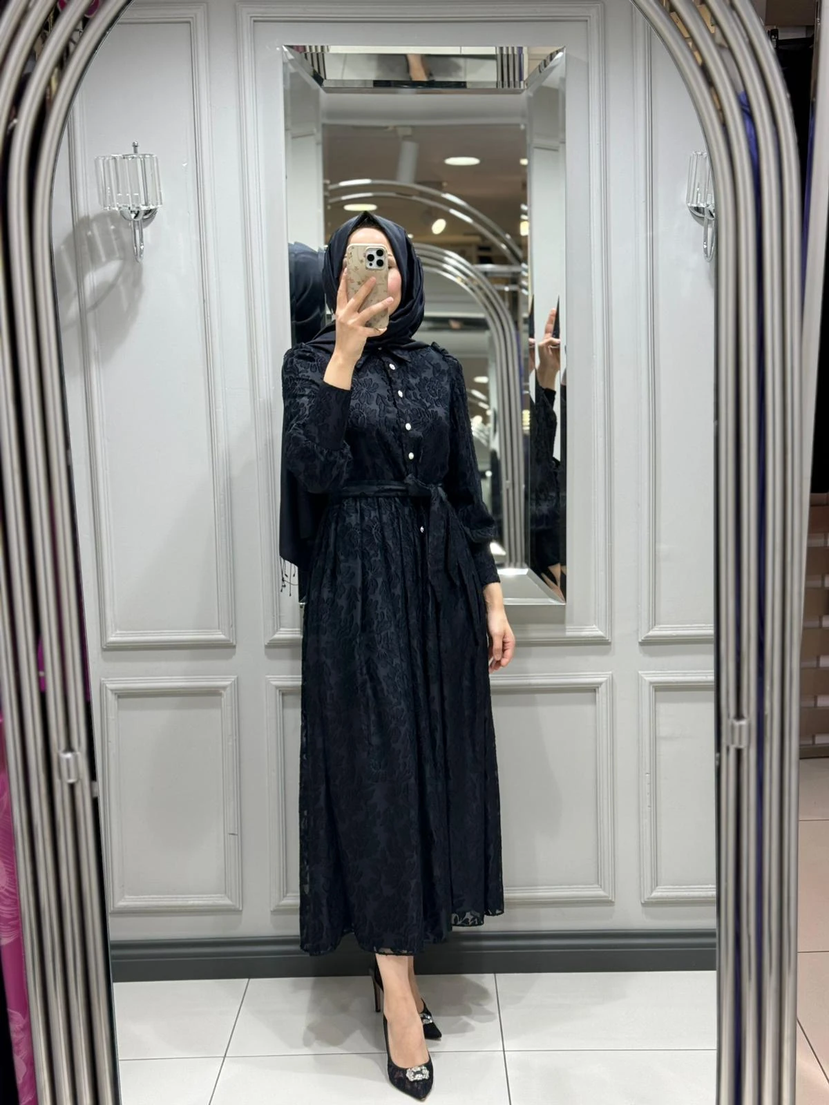 MATEX ELBİSE - SİYAH