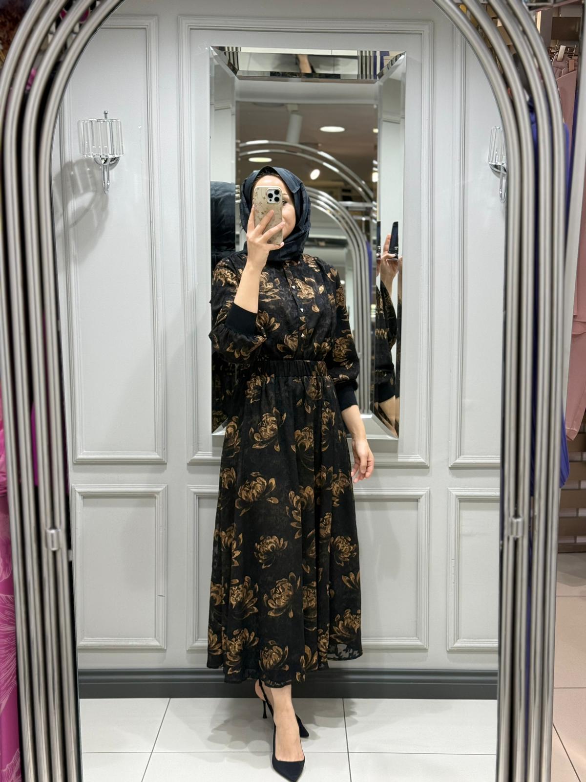 GHISA ELBİSE - GOLD