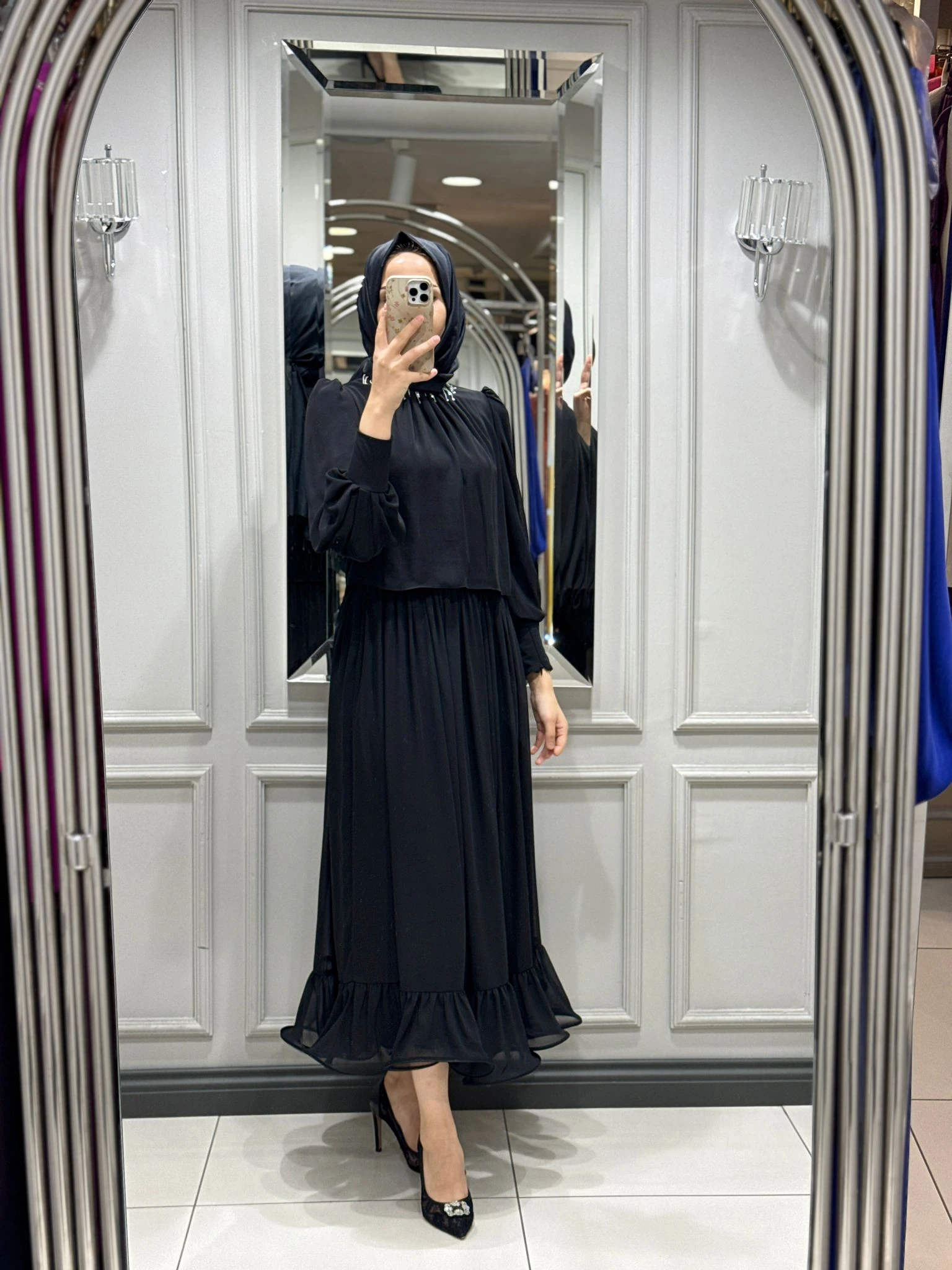 MATEX TUNİK ETEK TAKIM - SİYAH