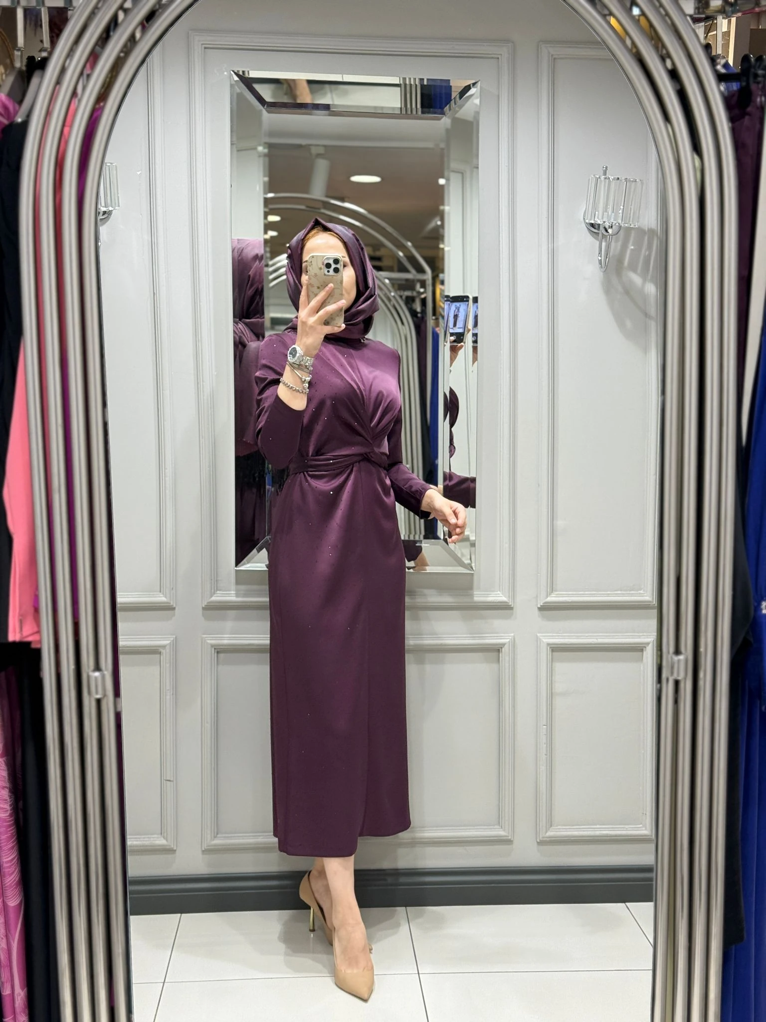 SENNA UMBERTO CRYSTAL ELBISE - MURDUM