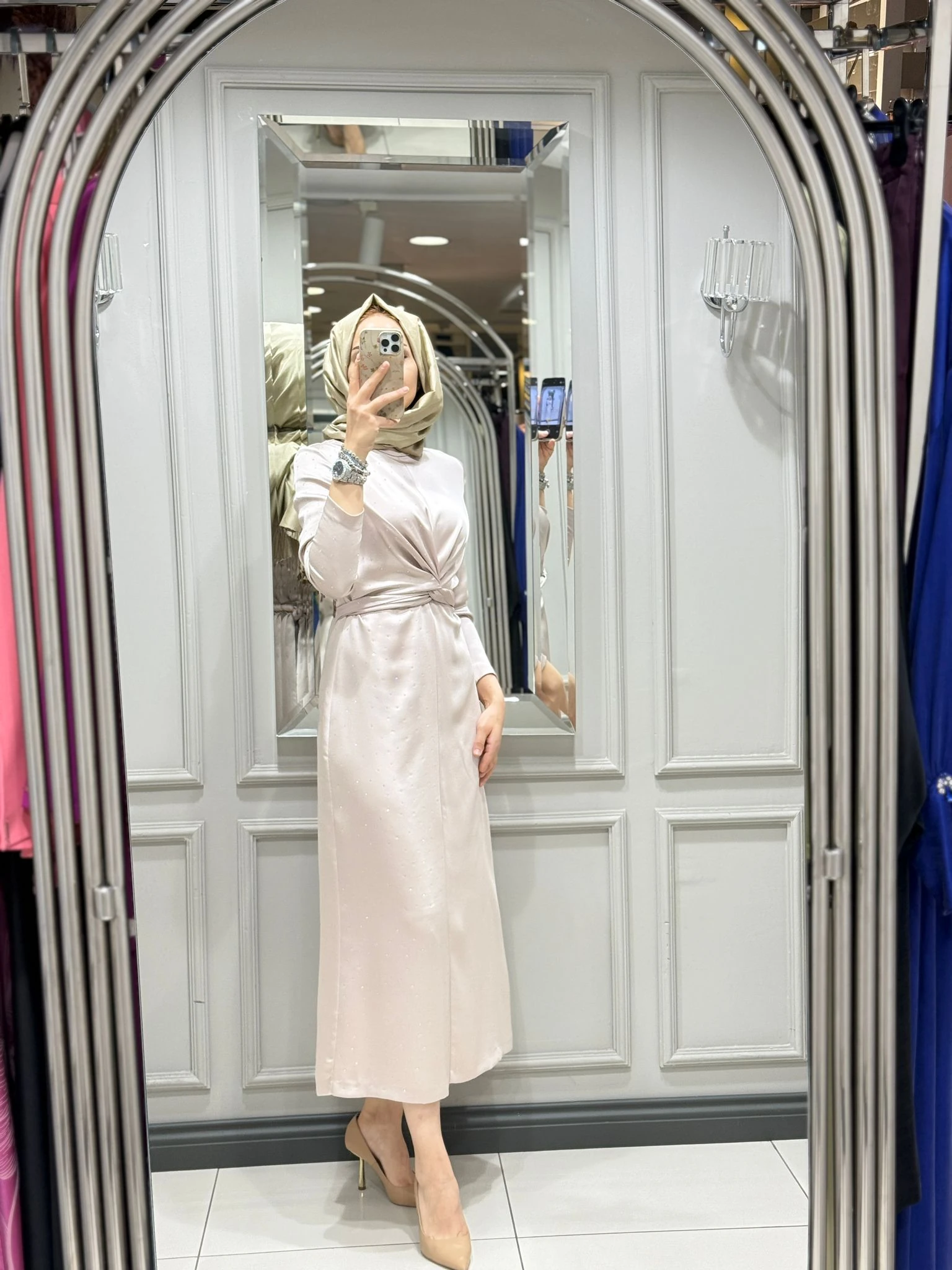 SENNA UMBERTO CRYSTAL ELBISE - TAS