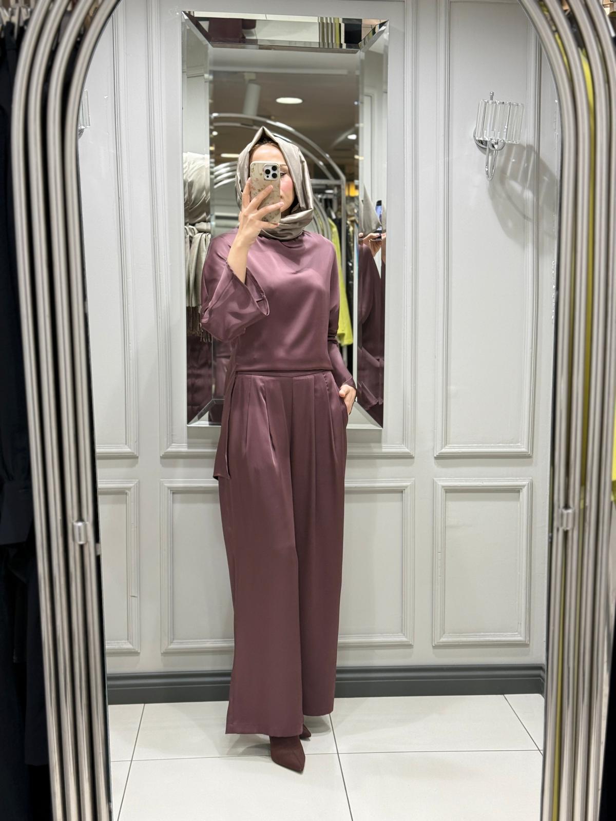 SENNA GİGİ PANTOLON - KAHVE