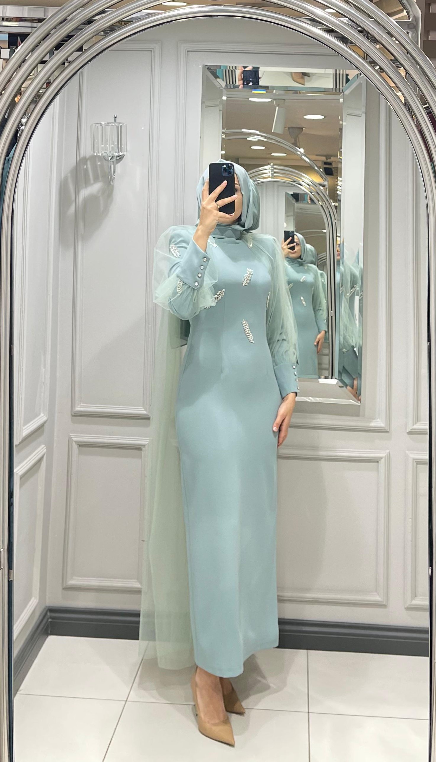 SENNA VANESSA DRESS - MINT