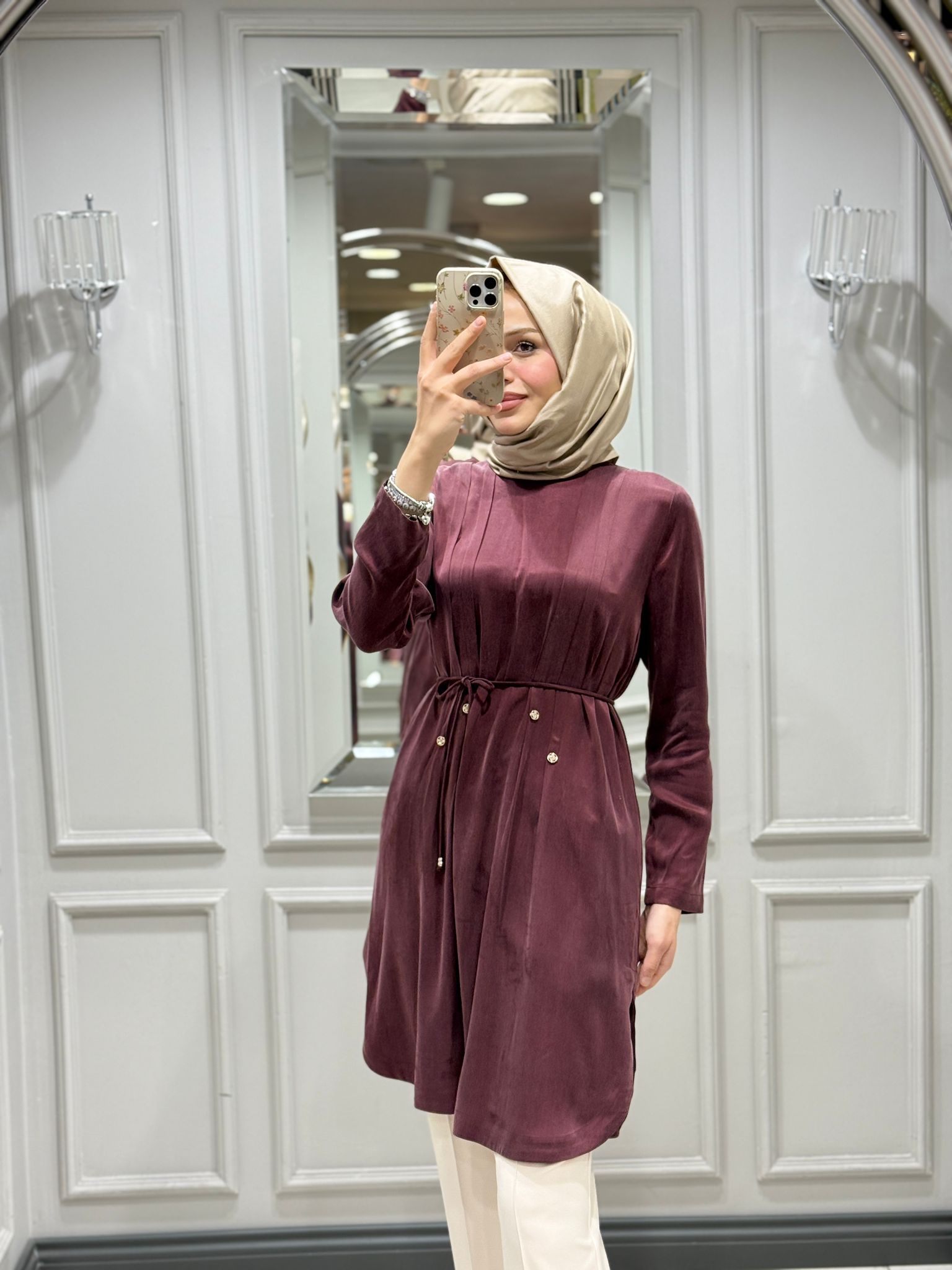 CLANDE TUNİK - BORDO