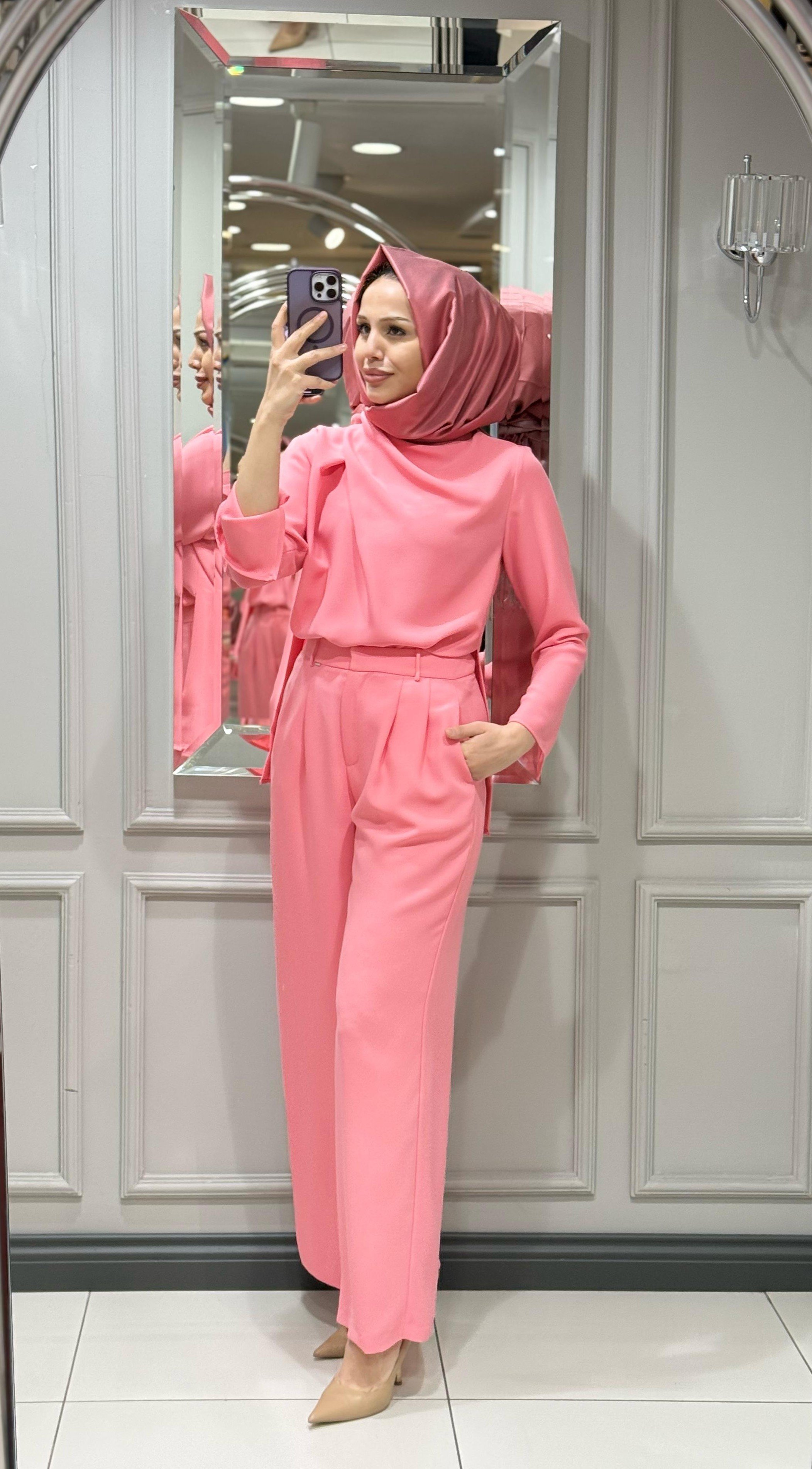 SENNA QUARTZ BLUZ PANTOLON TAKIM SUNSET
