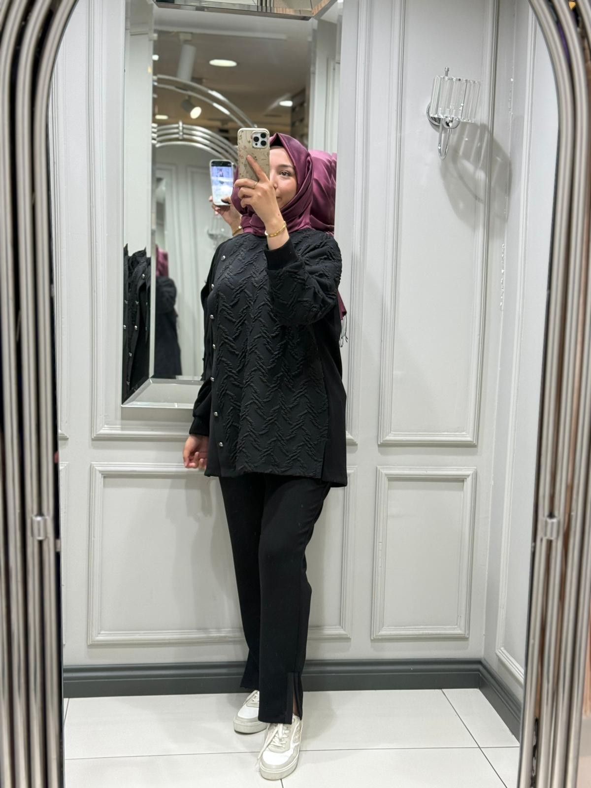 GALAXI SWEATSHIRT - SİYAH