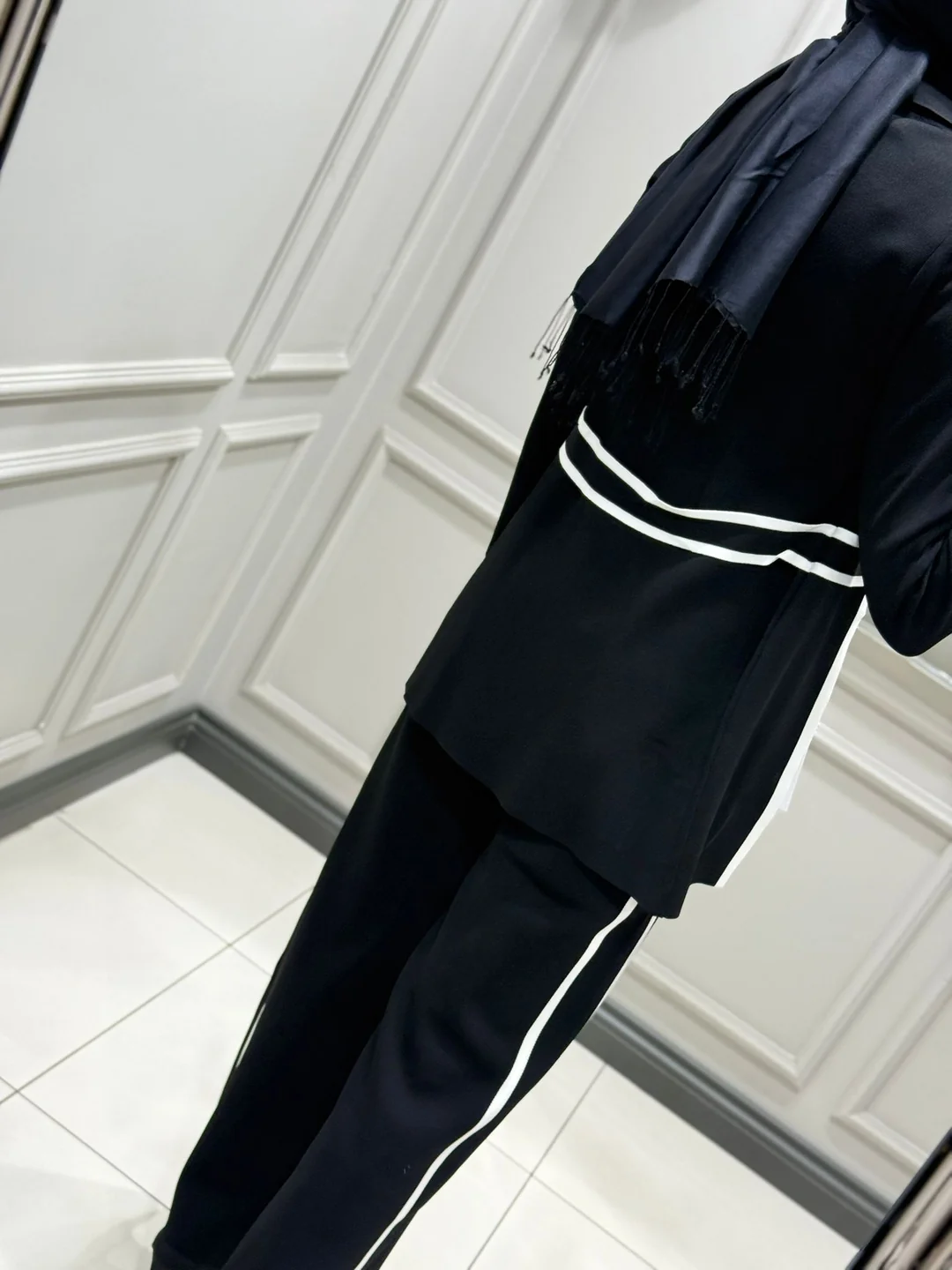 DALİDA ŞERİT ÇİZGİLİ CEKET PANTOLON TAKIM