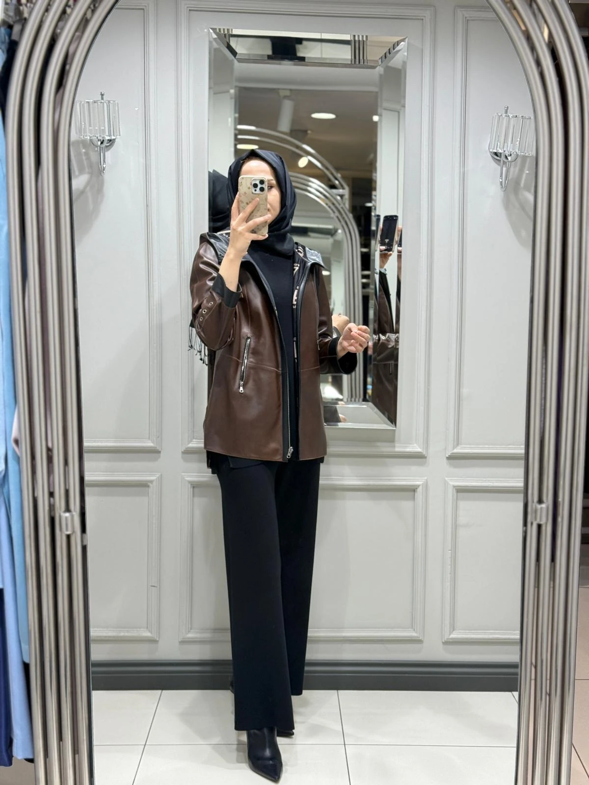 BARUTDERİ KISA ÇİFTTARAFLI CEKET - ANTIK