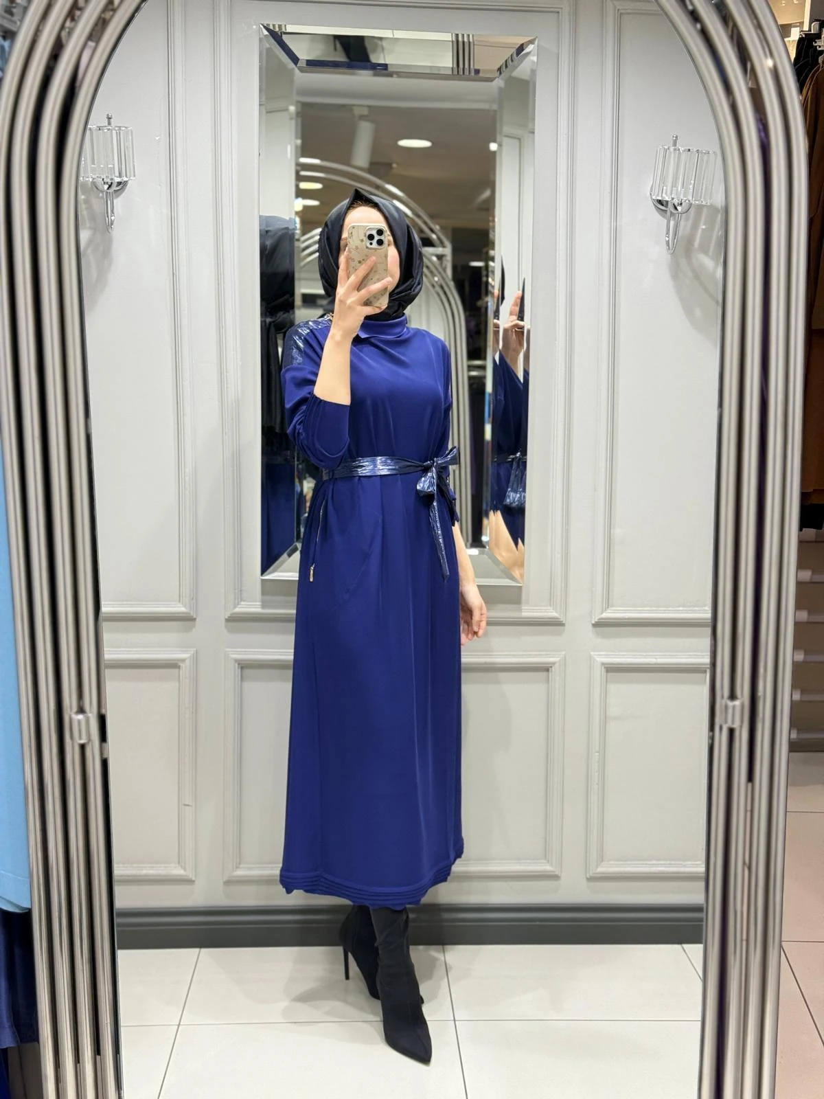 MİİSWHENCE ELBİSE - MOR