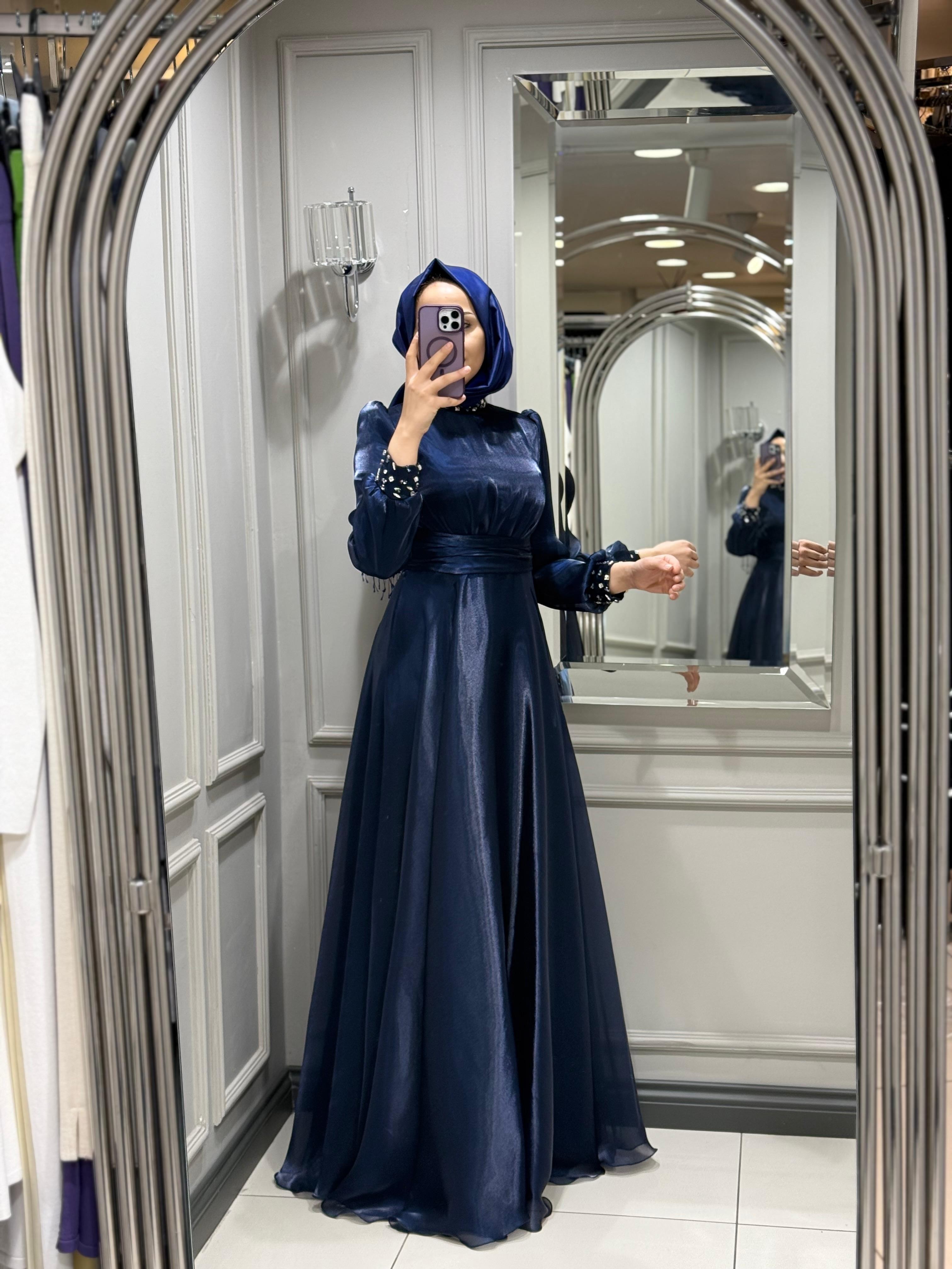FASHION NIGHT VALENTINO ABİYE ELBİSE - LACİ
