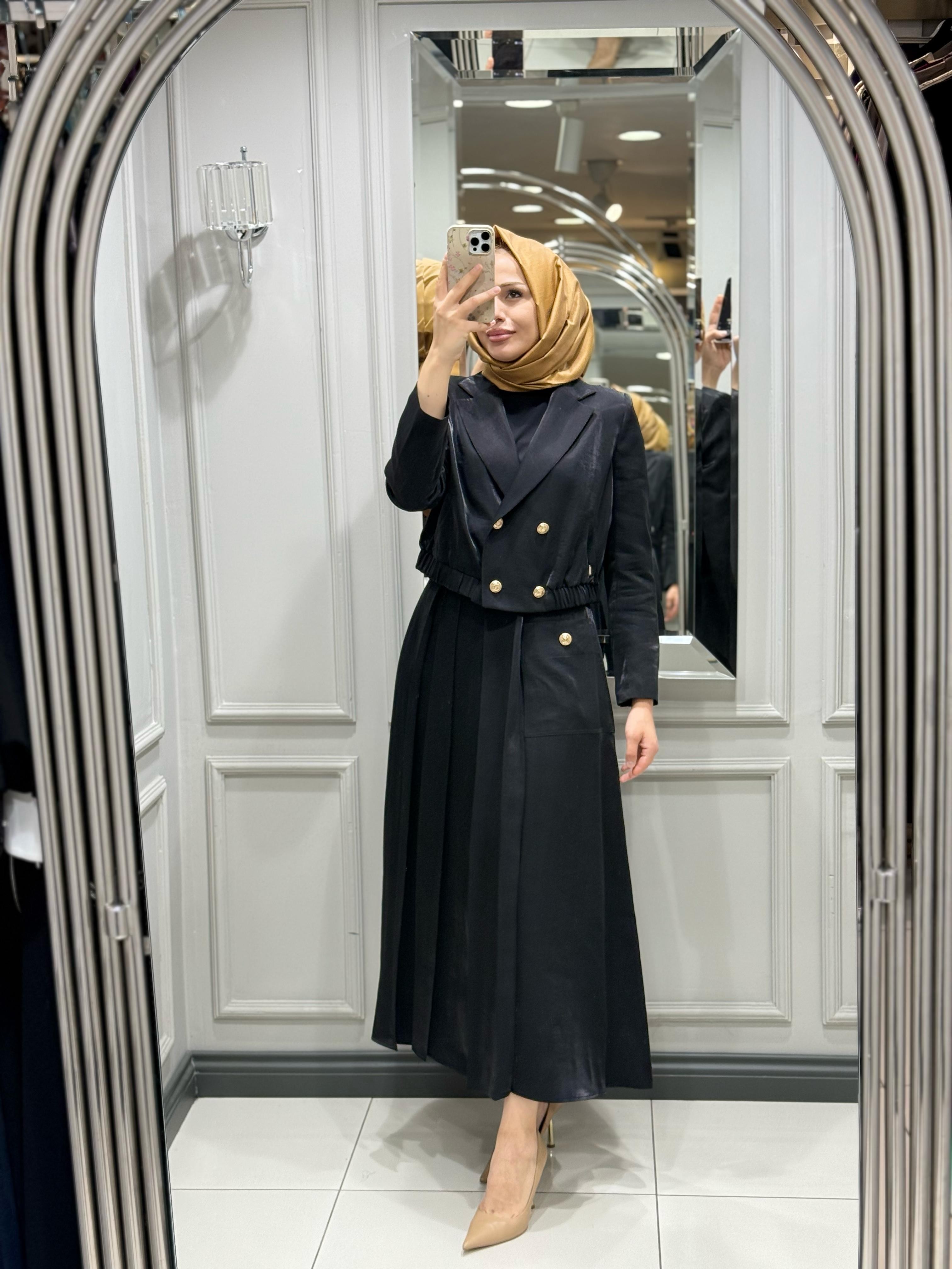 SENNA FLORENCIA SET - SİYAH