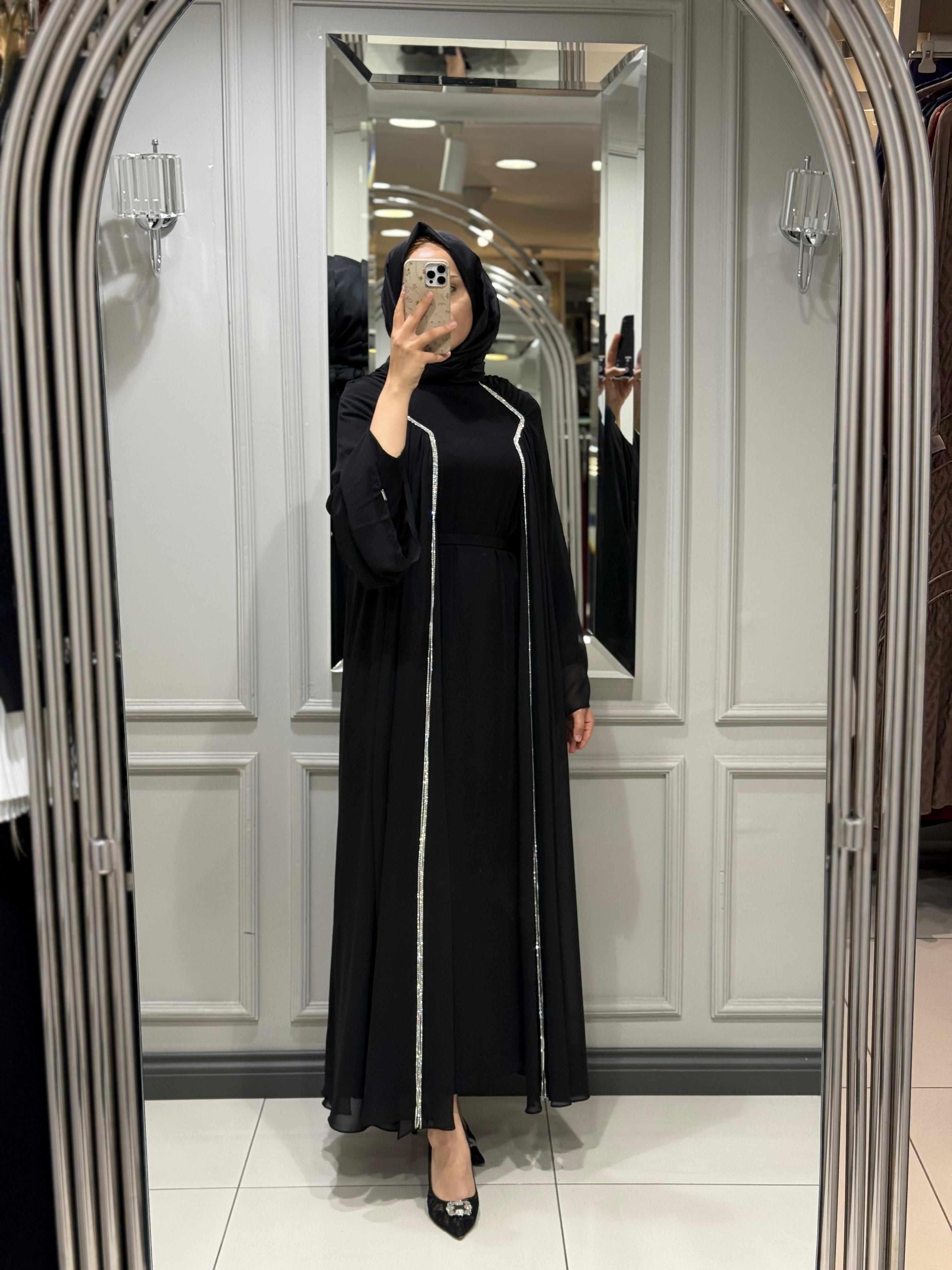 SENNA LIA ELBİSE - SİYAH