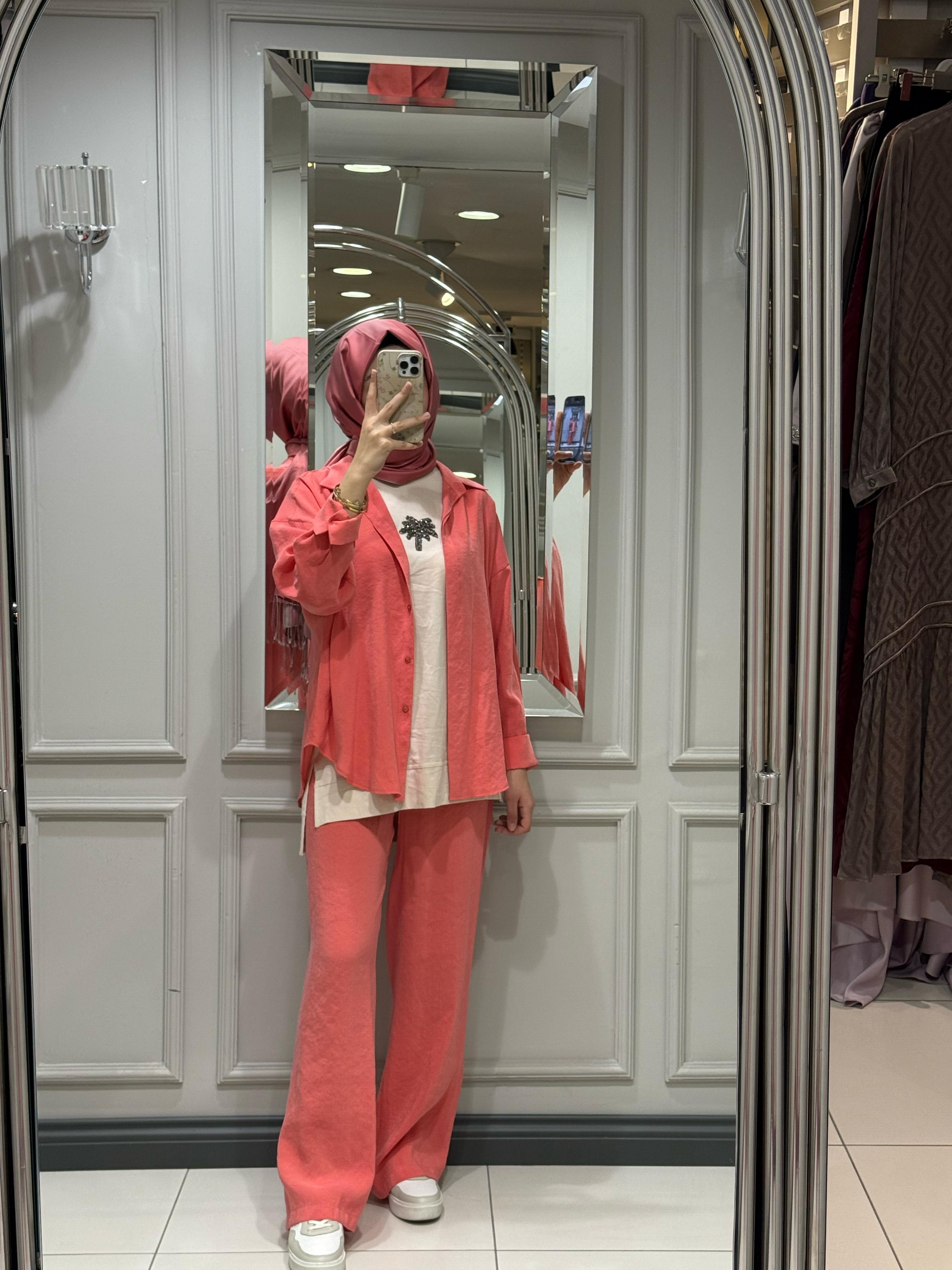 ON FASHION PANTOLON - CORAL