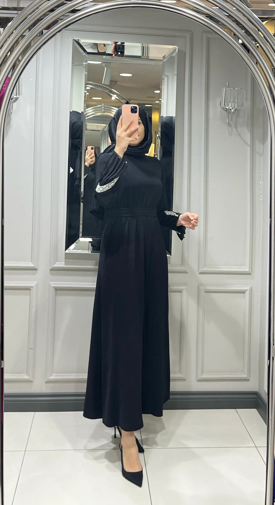 ALMARWAH ELBİSE - SİYAH