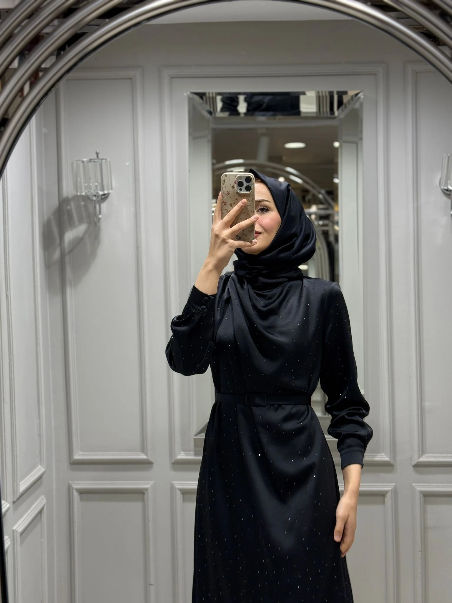 SENNA CRISTALLE TAŞLI ELBİSE