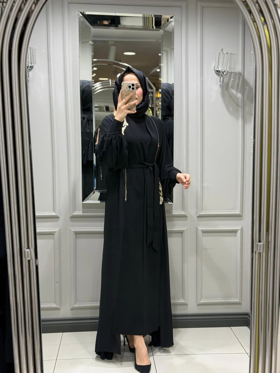 SENNA KARLA ABAYA ELBİSE