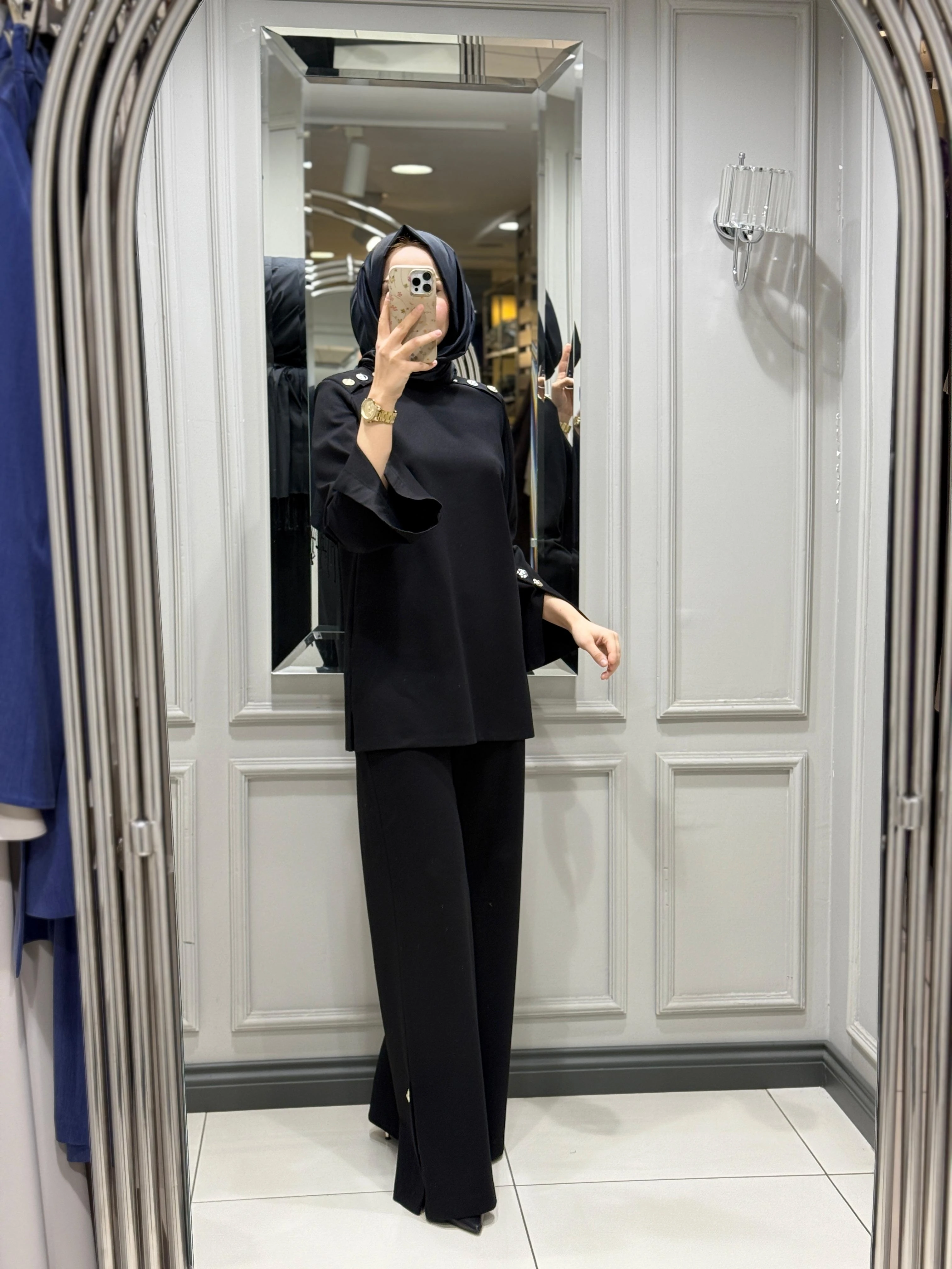 SENNA POLİNA TAKIM - SİYAH