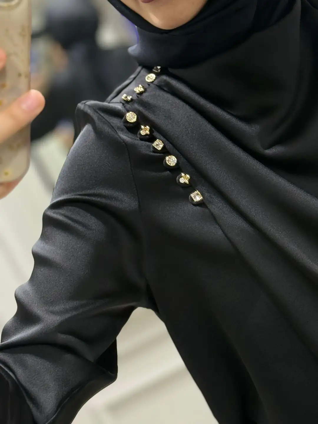 SENNA NATALİ BLUZ PANTOLON (SİYAH)