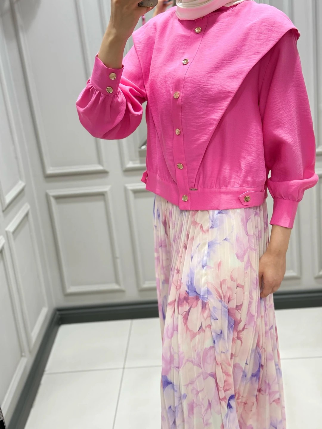 SENNA BLOSSOM CEKET ETEK TAKIM - FUSYA