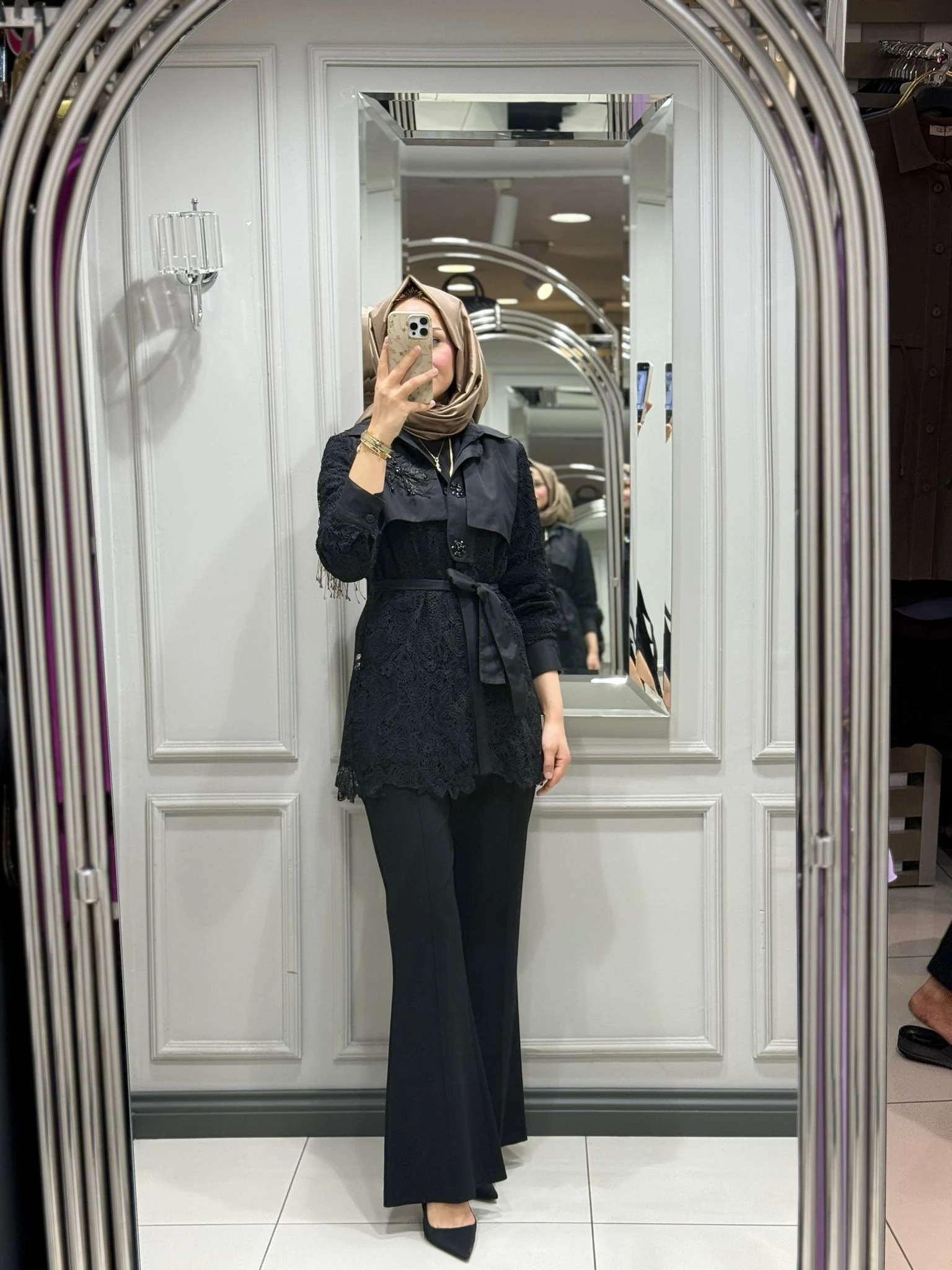 MY 312 AKSESUARLI TUNİK - SİYAH