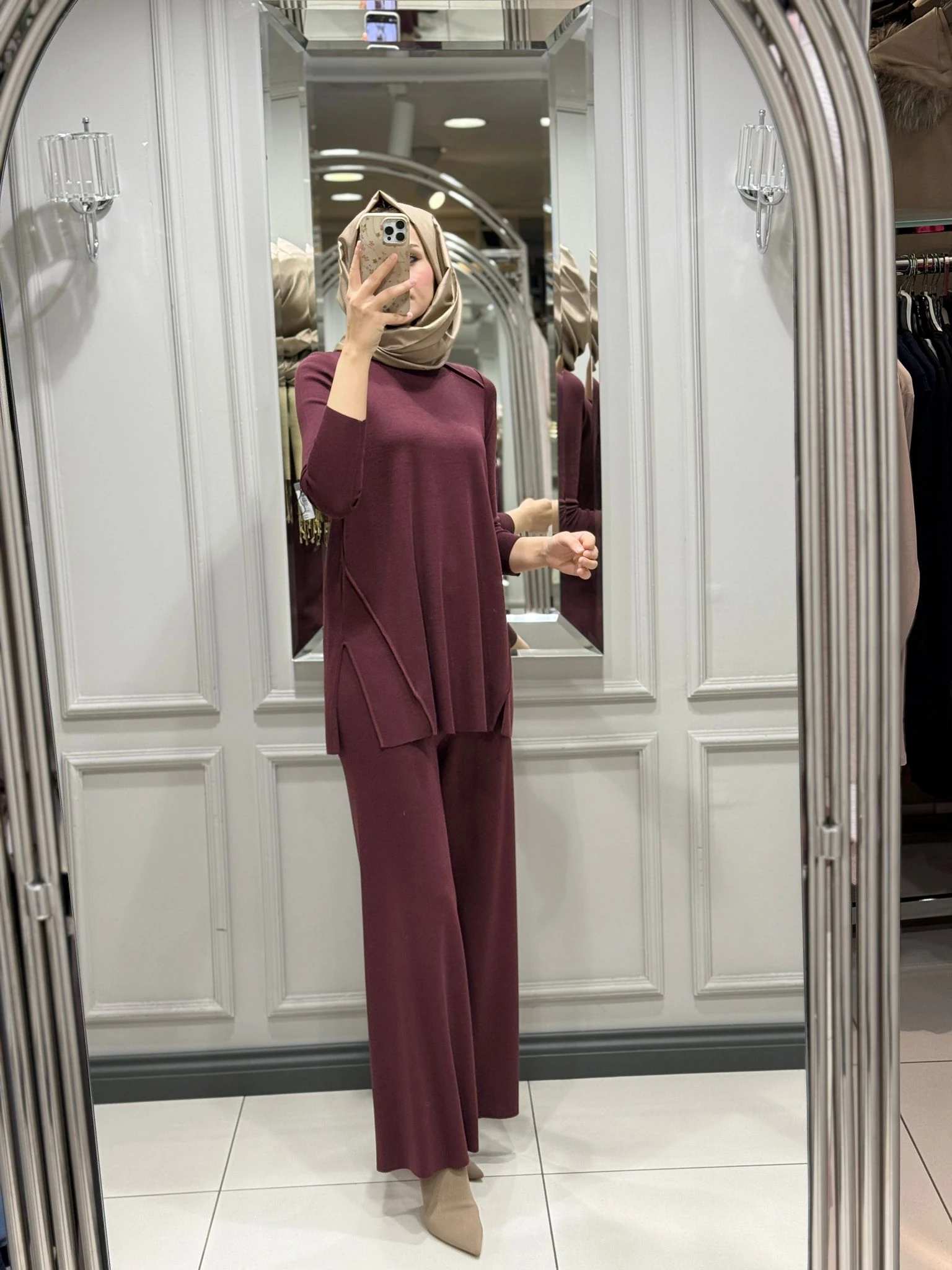 DALİDA PANTOLON - BORDO