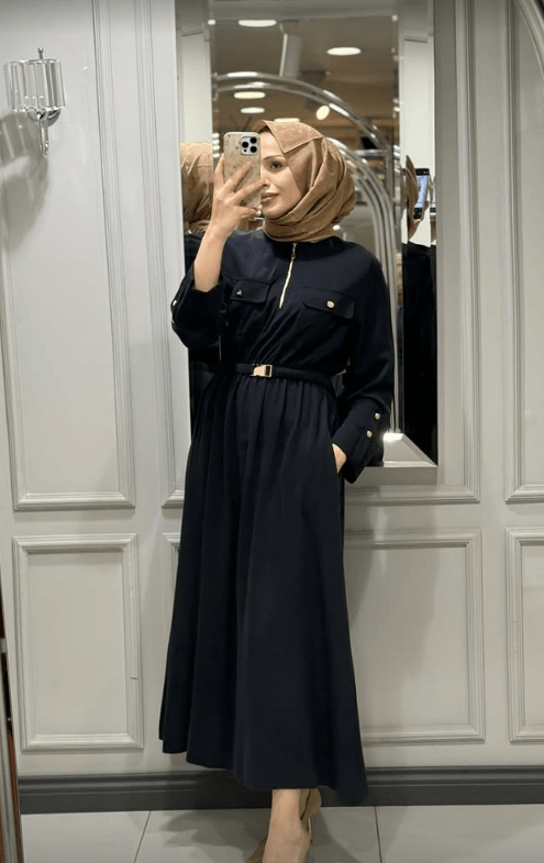 DARA  CLANDE ELBİSE - SİYAH
