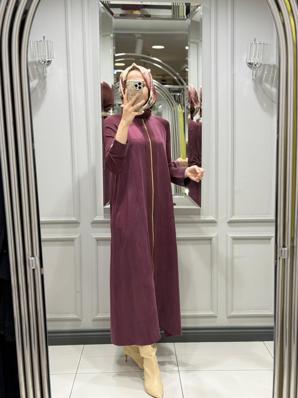 DALİDA ELBİSE - BORDO