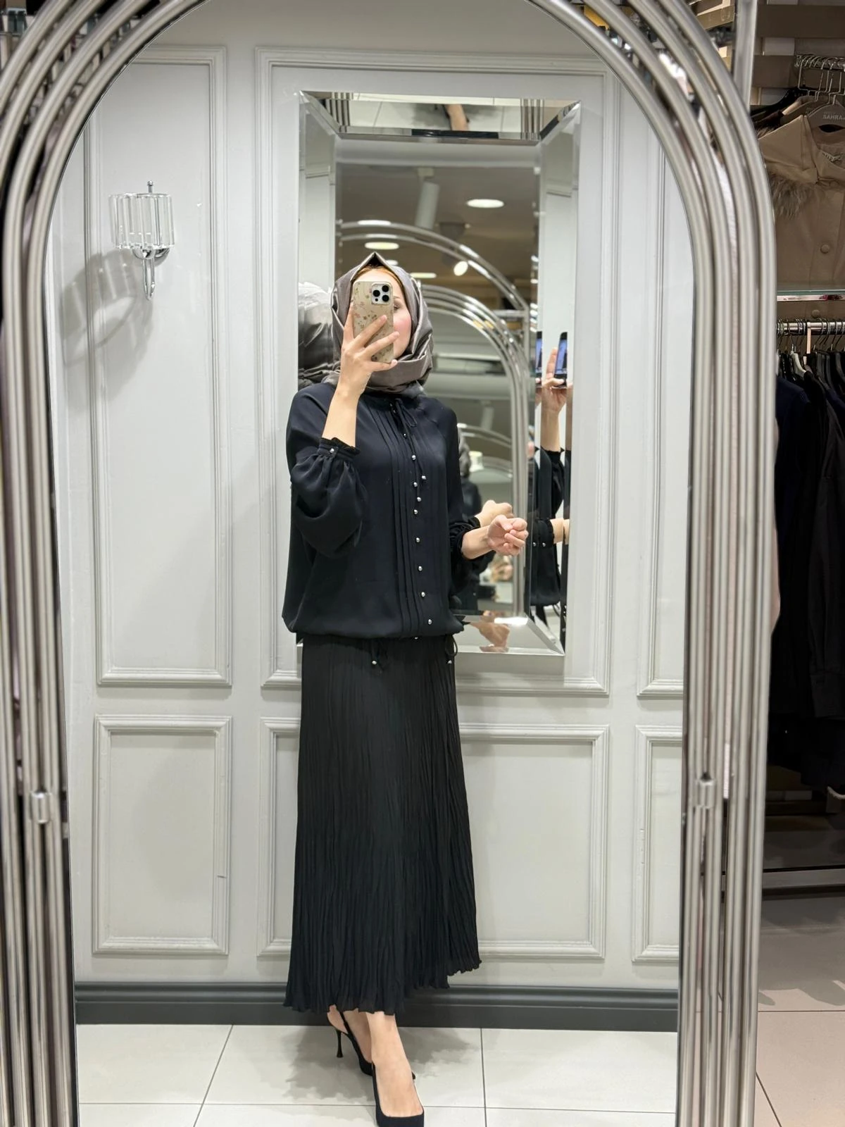 CLANDE BLUZ - SİYAH