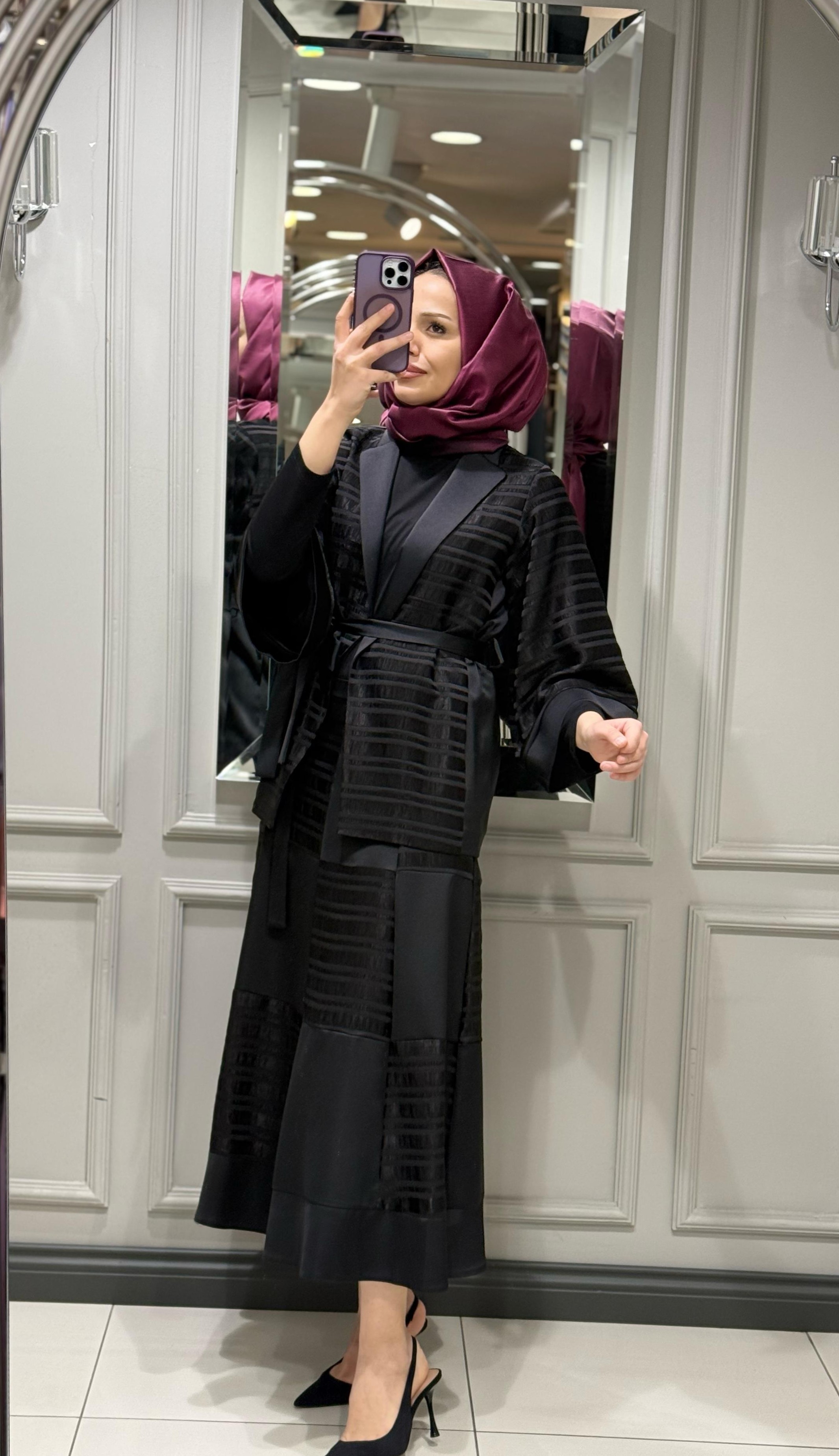 GARNİ CEKET ETEK TAKIM SİYAH