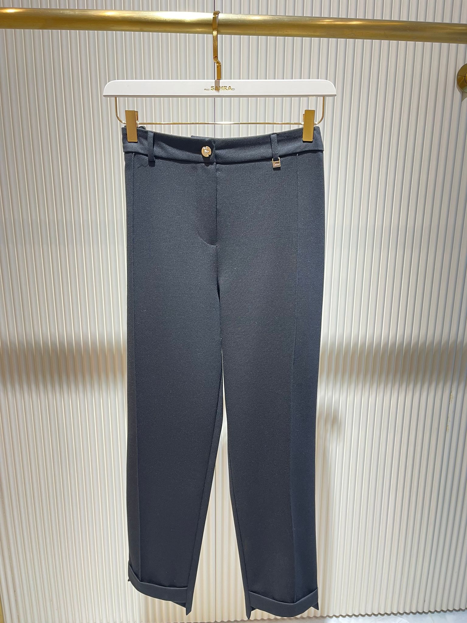 SENTEZ NEWYORK DUBLE PAÇA PANTOLON - SİYAH