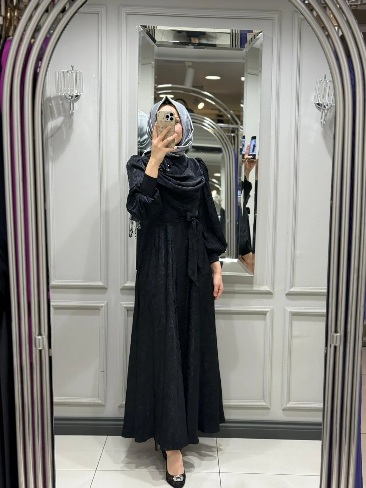 MATEX ELBİSE - SİYAH