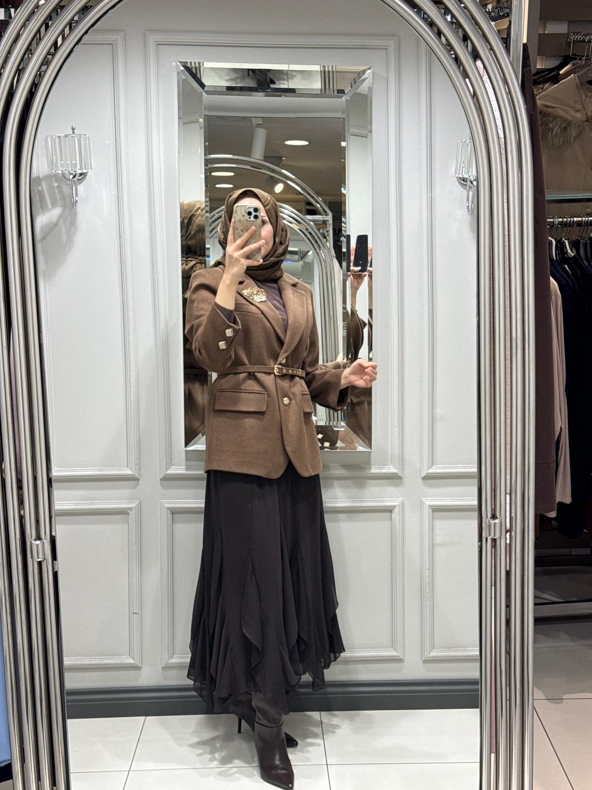 VENÖVE ROBB CEKET - KAHVE