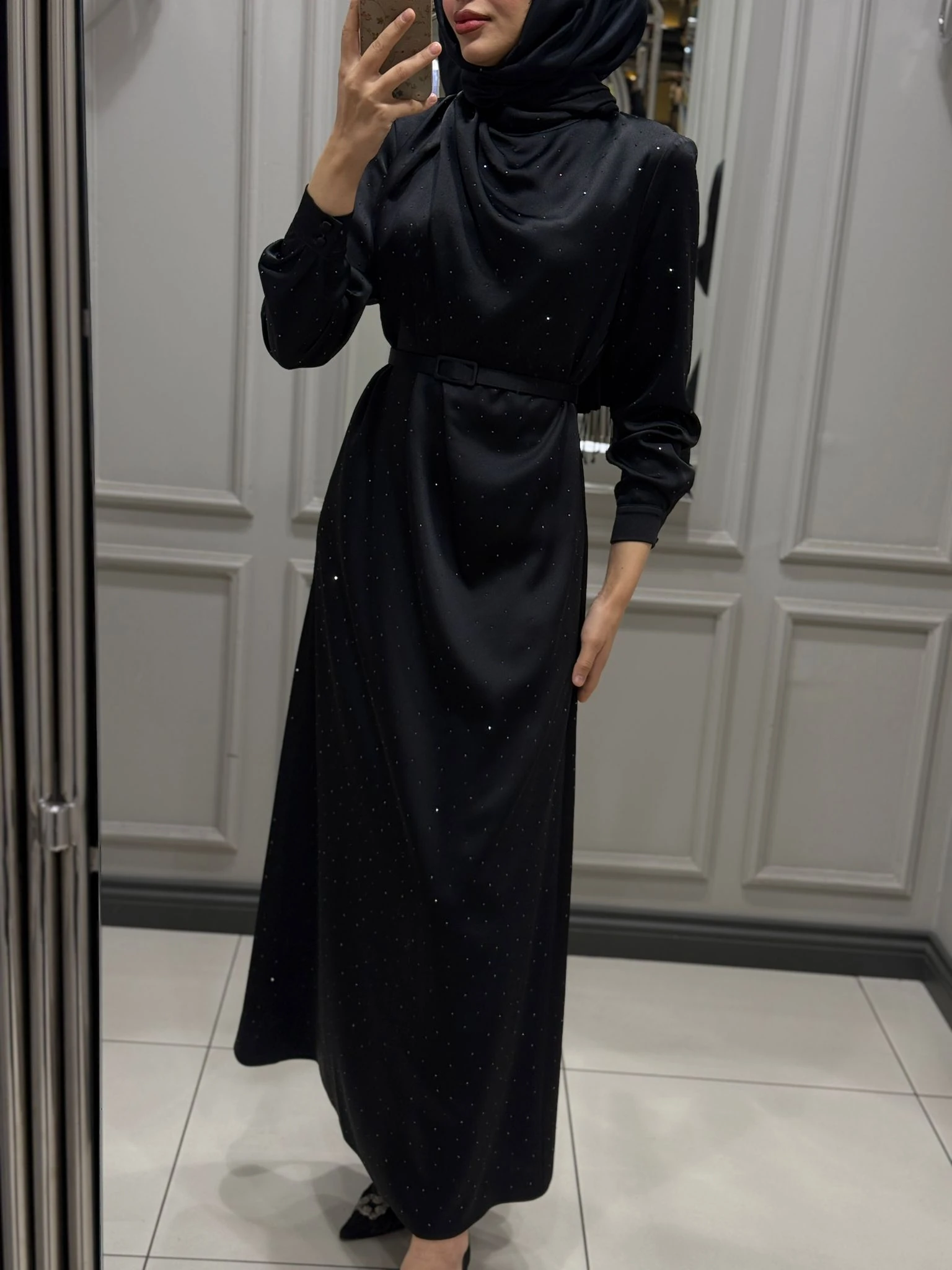 SENNA CRISTALLE TAŞLI ELBİSE