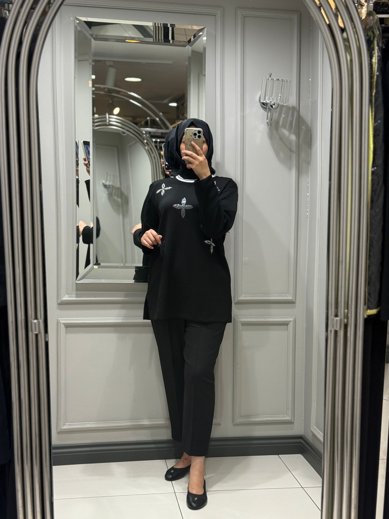 GALA-XI ŞIK SWEATSHIRT - SİYAH