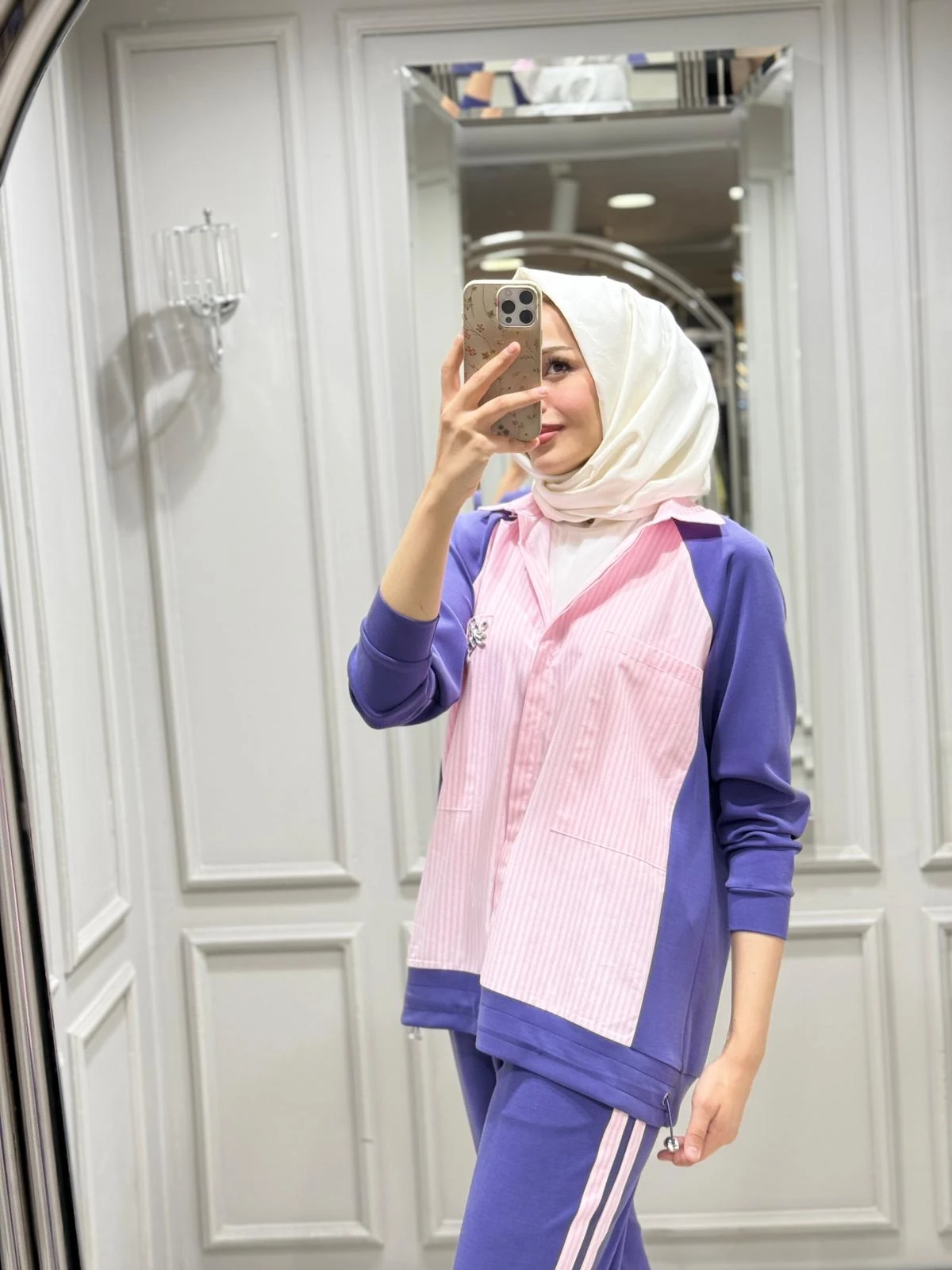 TIĞ TRİKO POPLİN PANTOLON TAKIM