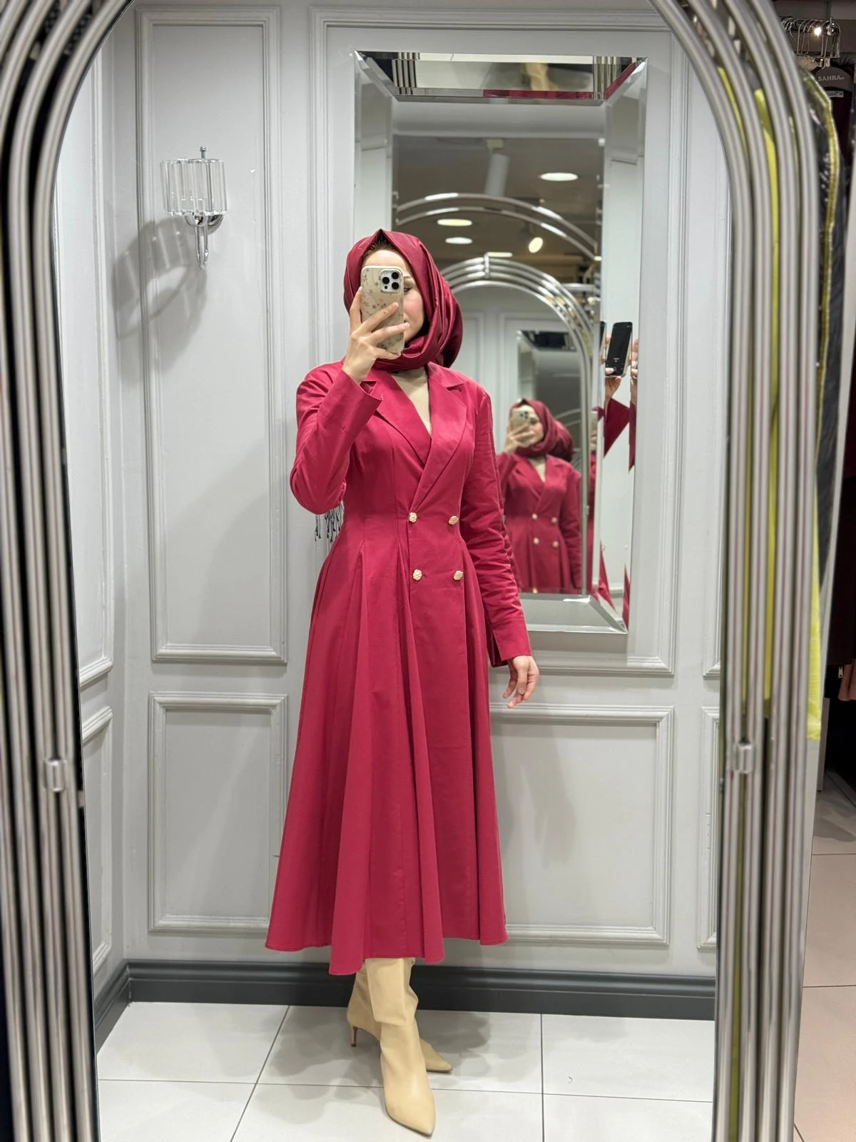 EXQUISE CORALIE ELBİSE - VISNE