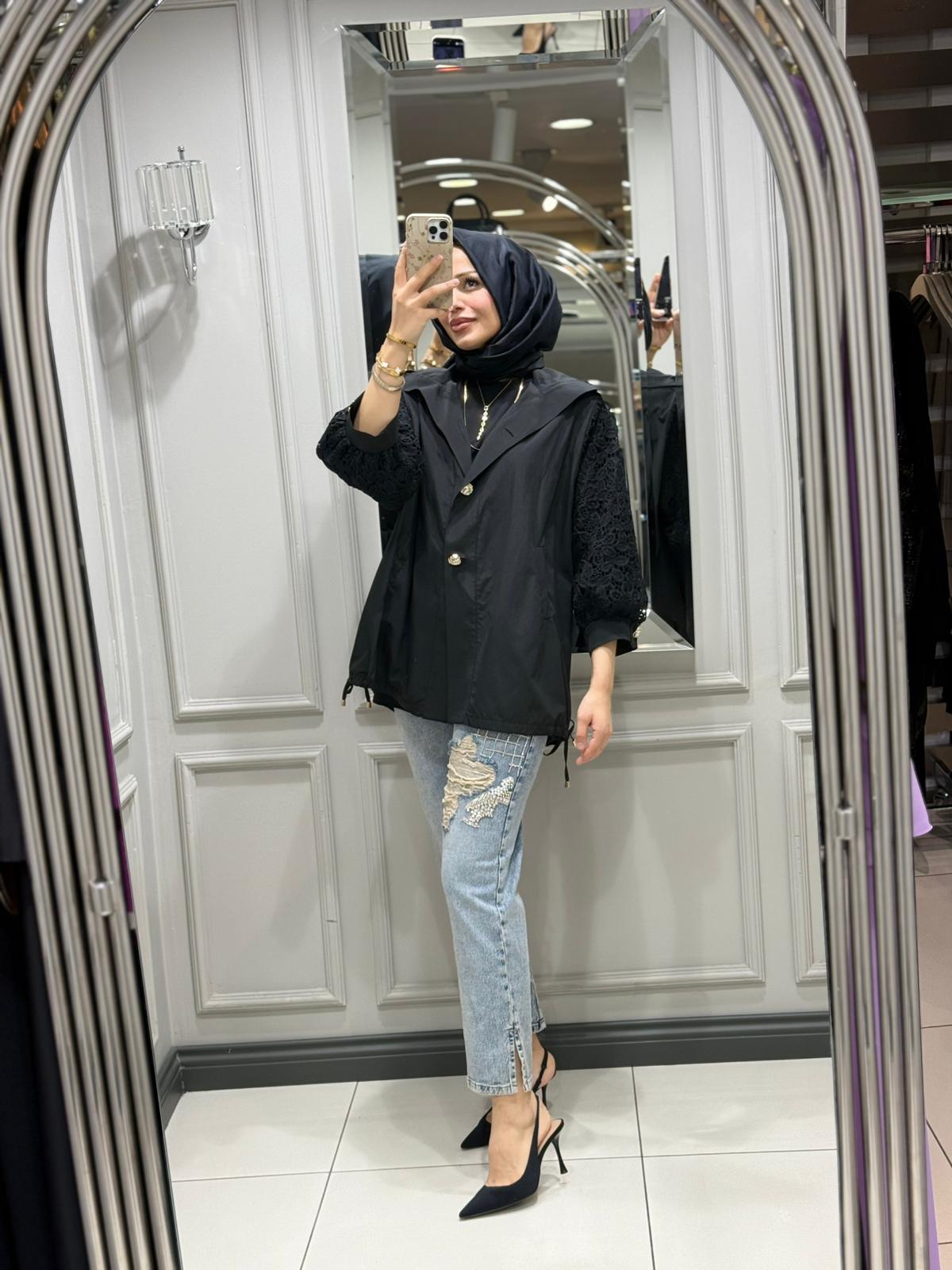 MY312 TAŞLI JEAN PANTOLON