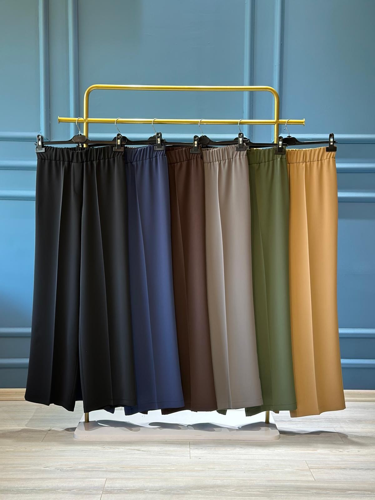 SENTEZ COLMAR BELİ LASTİKLİ PANTOLON - BEYAZ
