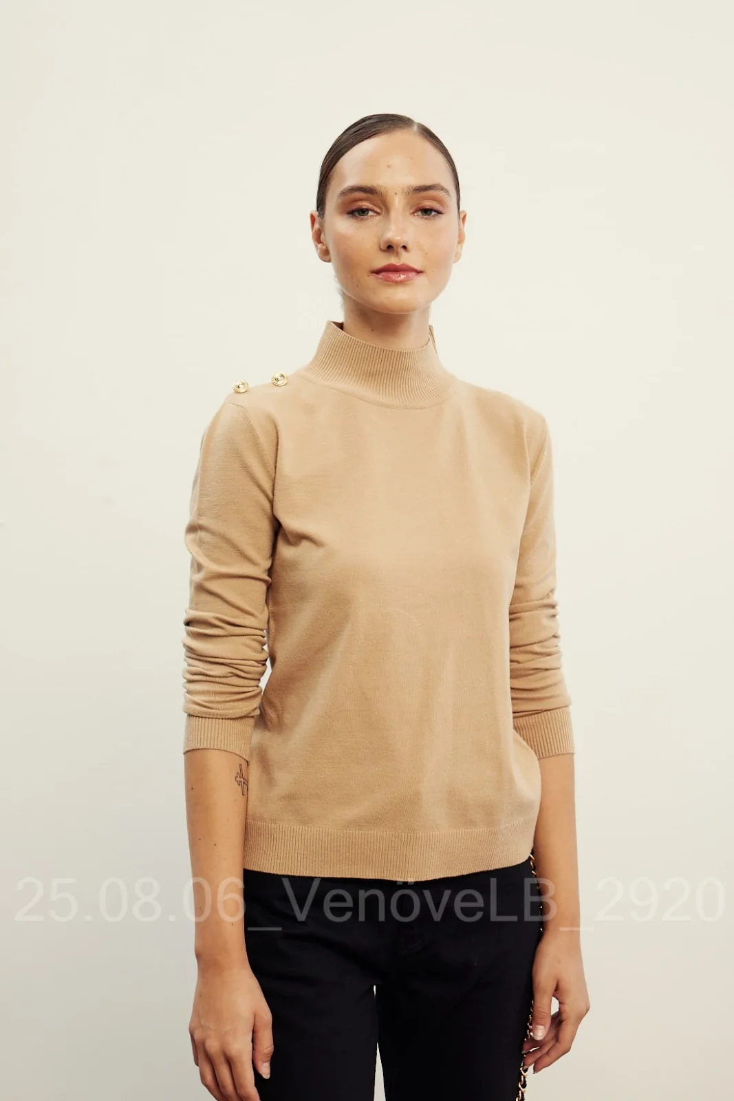 VENÖVE PETY TRİKO - KOYU BEJ