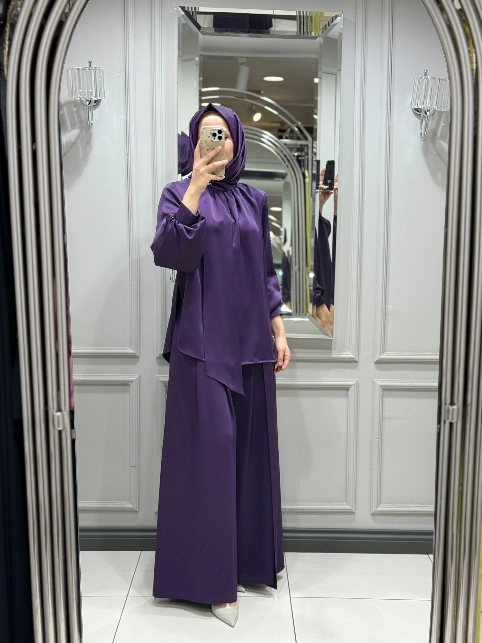 SENNA QUVİN BLUZ PANTOLON TK - MOR