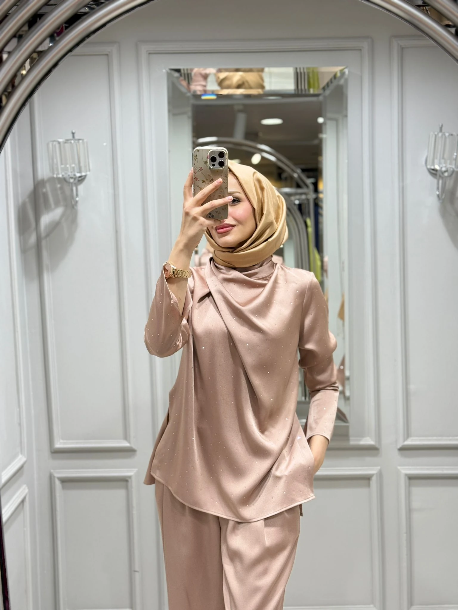 SENNA CRISTALLE TAŞLI BLUZ TAKIM