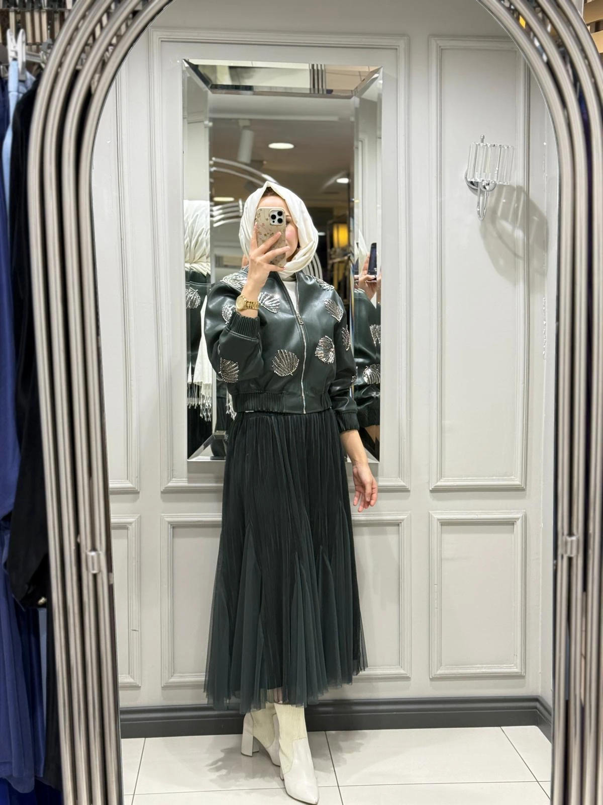 VENÖVE FİNN ETEK - YEŞİL