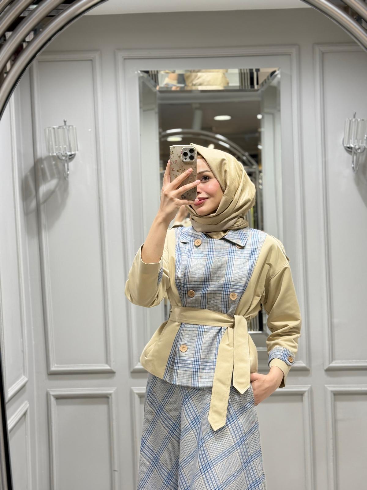 SEÇİL CEKET ETEK TAKIM