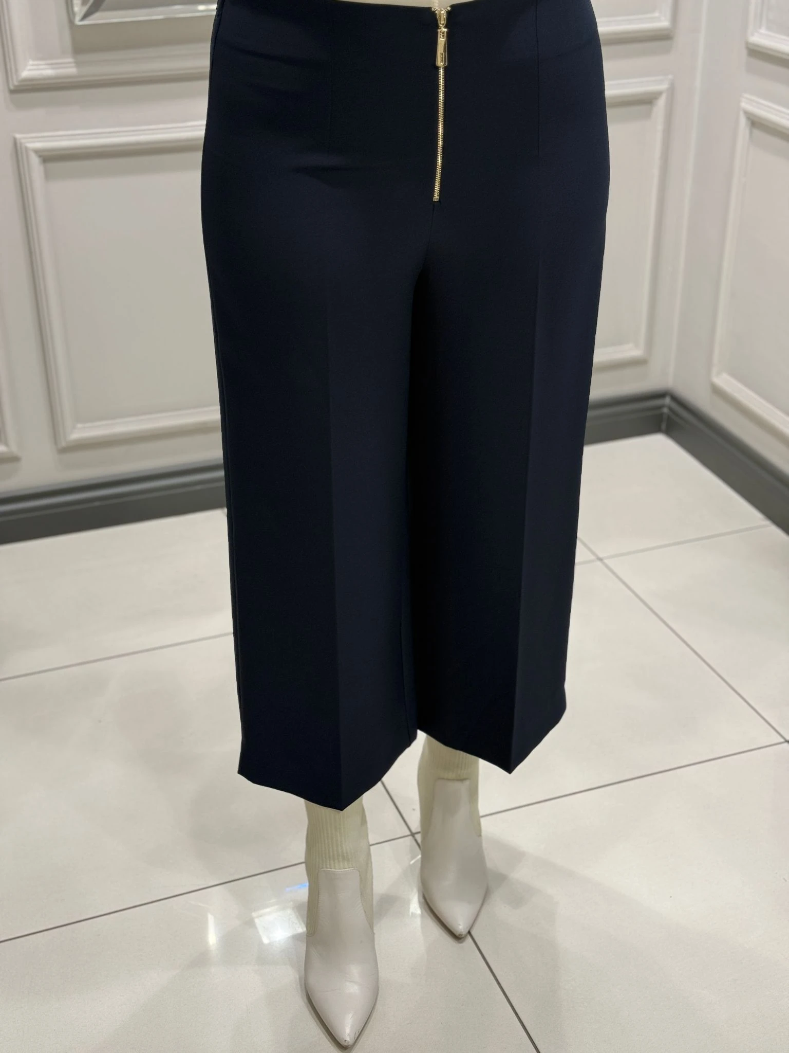 SENTEZ QUEEN GENİŞ PAÇA PANTOLON - LACİ