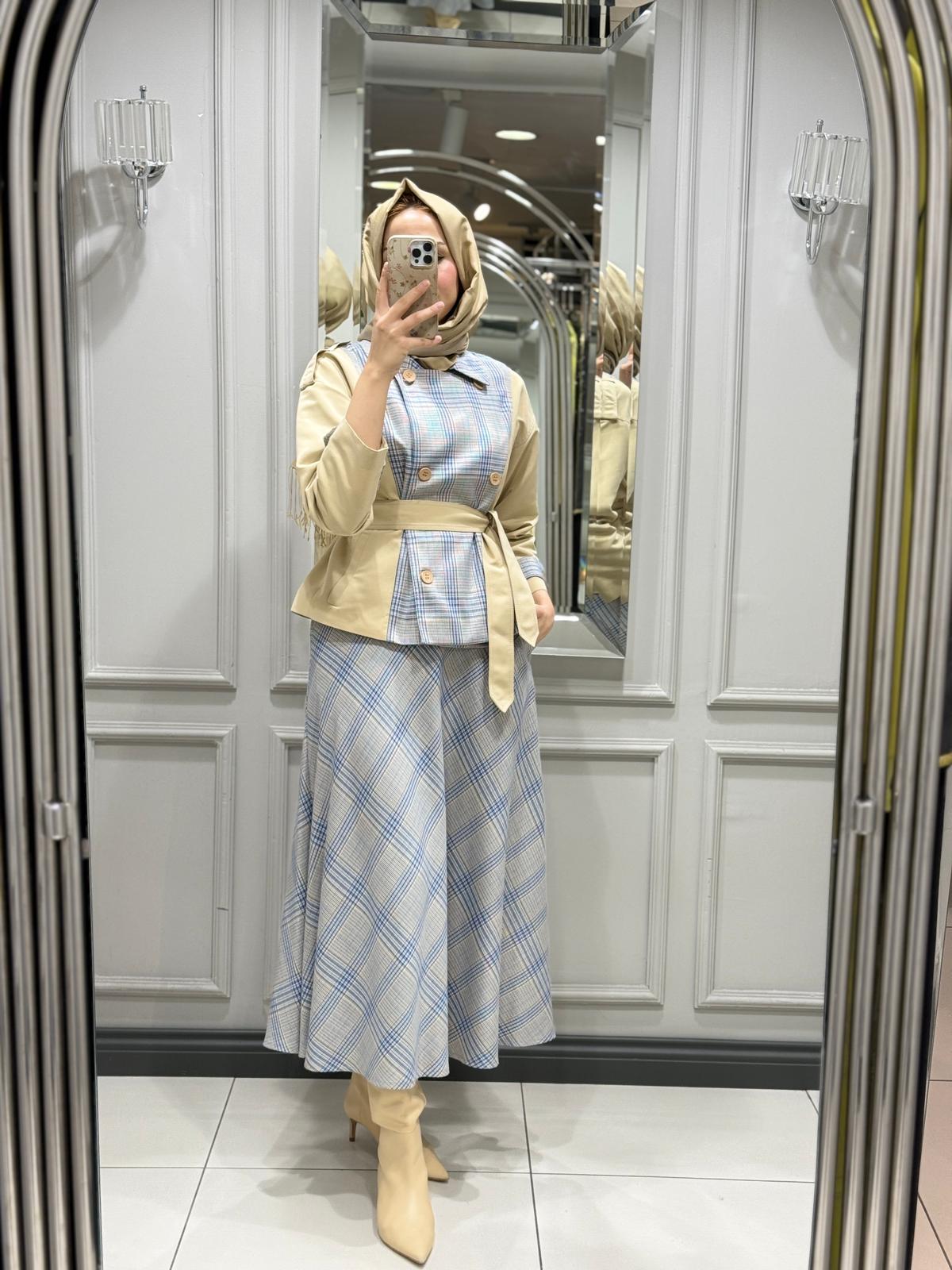 SEÇİL CEKET ETEK TAKIM