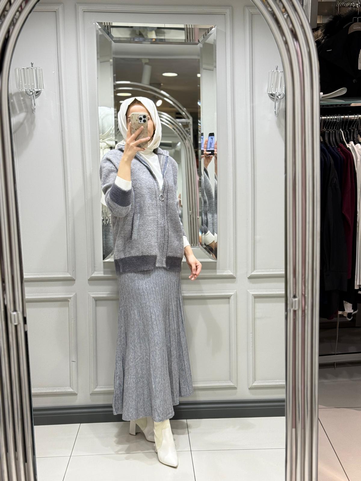 FUAT GÜRŞEN ETEK - GRI